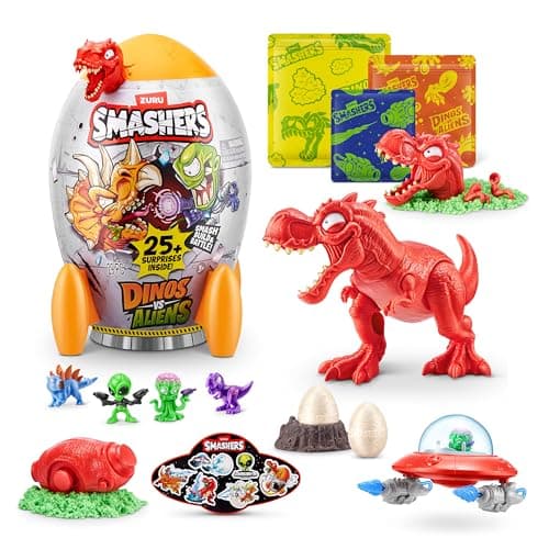 Smashers Dino vs Aliens Medium (T-Rex) de ZURU