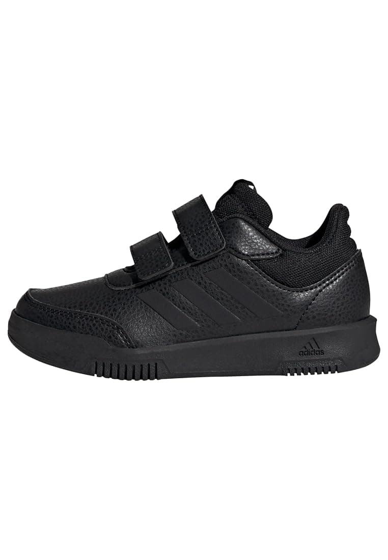 adidas Tensaur Hook And Loop Shoes, Sneaker Unisex - Bambini e ragazzi, Nero Core Black Core Black Grey Six, 33 1/2 EU