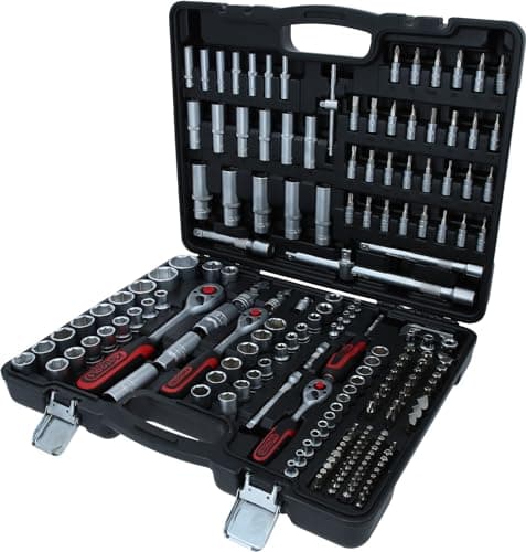 KS Tools 917.0795 Juego de llave de vaso de 1/4" + 3/8" + 1/2", 195 pzs.