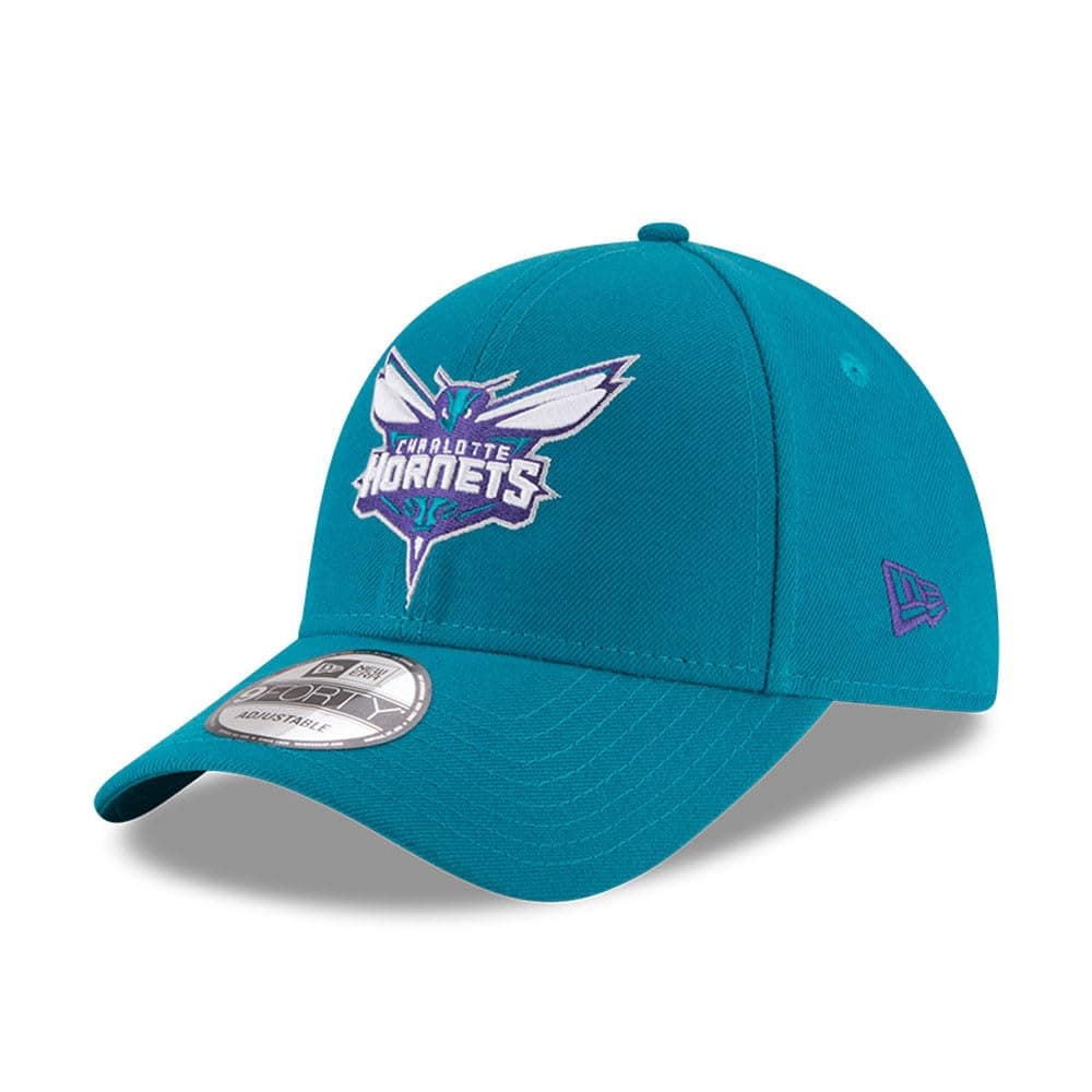 New Era NBA The League 9Forty Adjustable Casquette de Baseball Charlotte Hornets - Coleur de l´Equipe Officielle