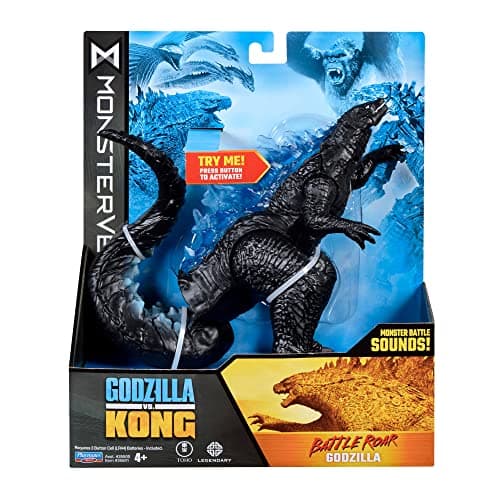 MonsterVerse MNG05210 - Action figure Godzilla vs Kong deluxe, con suoni, 18 cm, motivo Godzilla