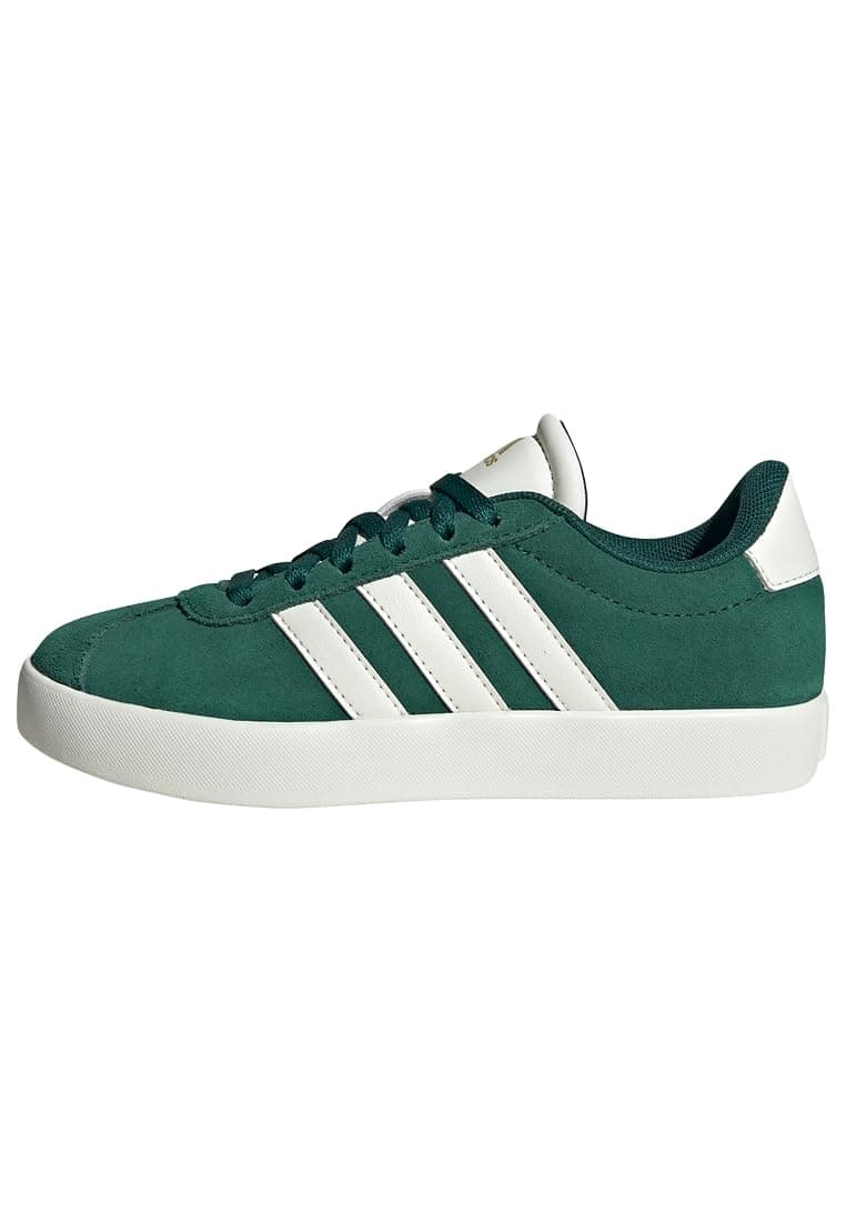 adidas Unisex niños VL COURT 3.0 SHOES, Green / Off White / Gold Metallic, 29 EU