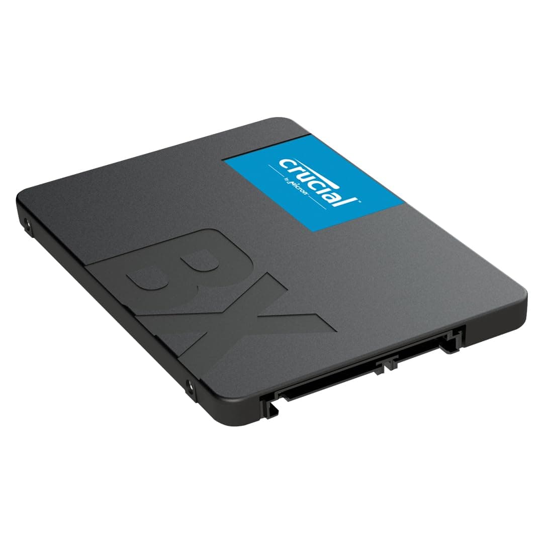 Crucial BX500 SATA SSD 4TB Interno 2.5", hasta 540MB/s, Compatible con Ordenador Portátil y de Sobremesa (PC), 3D NAND, Aceleración de Escritura dinámica - CT4000BX500SSD101