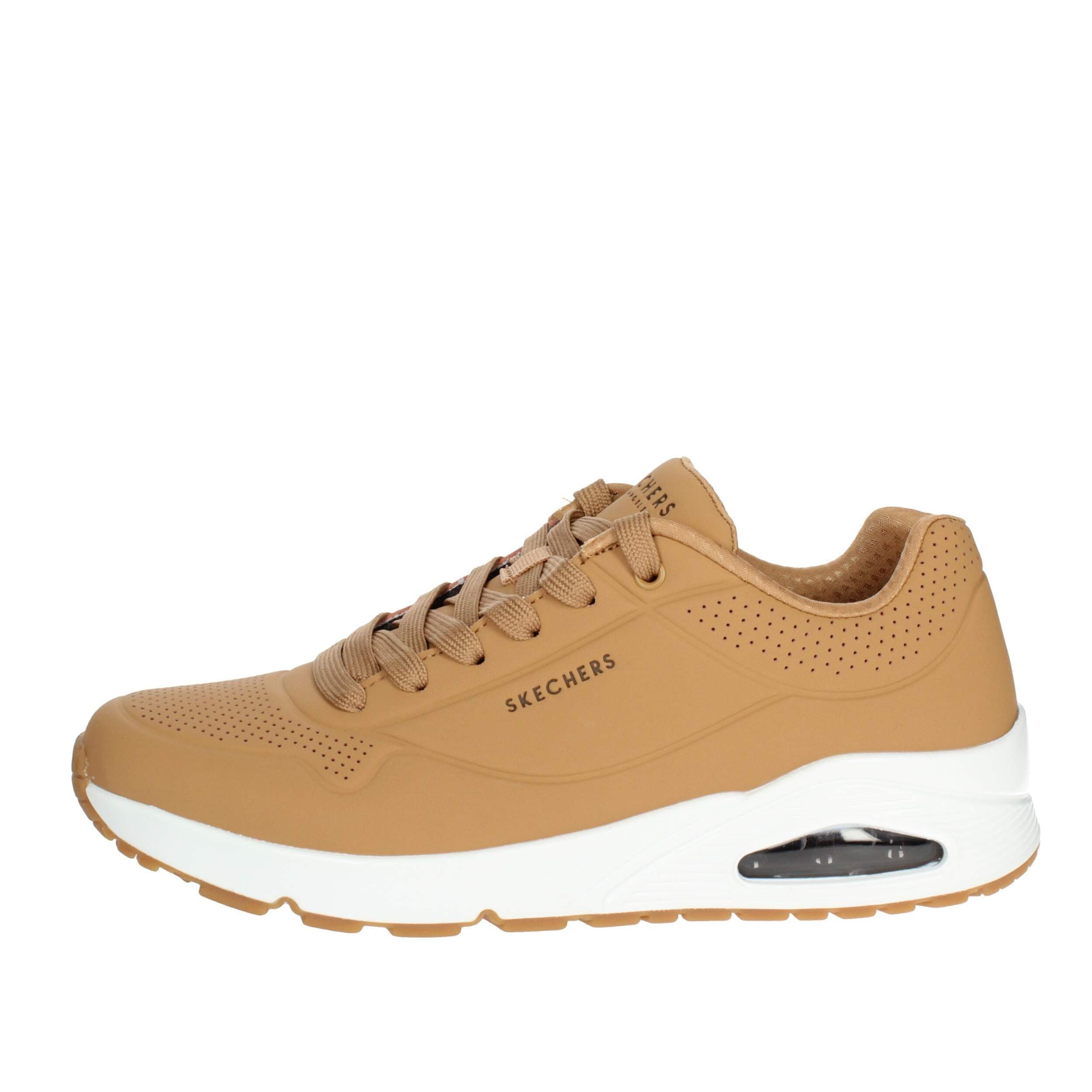 Skechers Uno Stand On Air, Scarpe da ginnastica Uomo, Tan Durabuck Trim, 39 EU