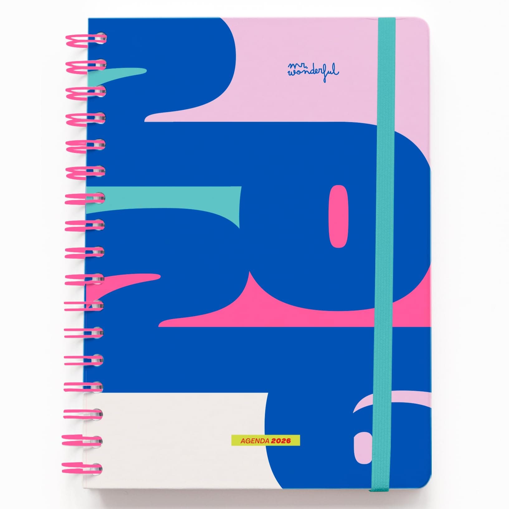 Mr. Wonderful - Agenda Anual Wonder 2026 Vista Diaria + Bolígrao Bobo Borrable - Cuando una puerta se cierra, se abre esta agenda