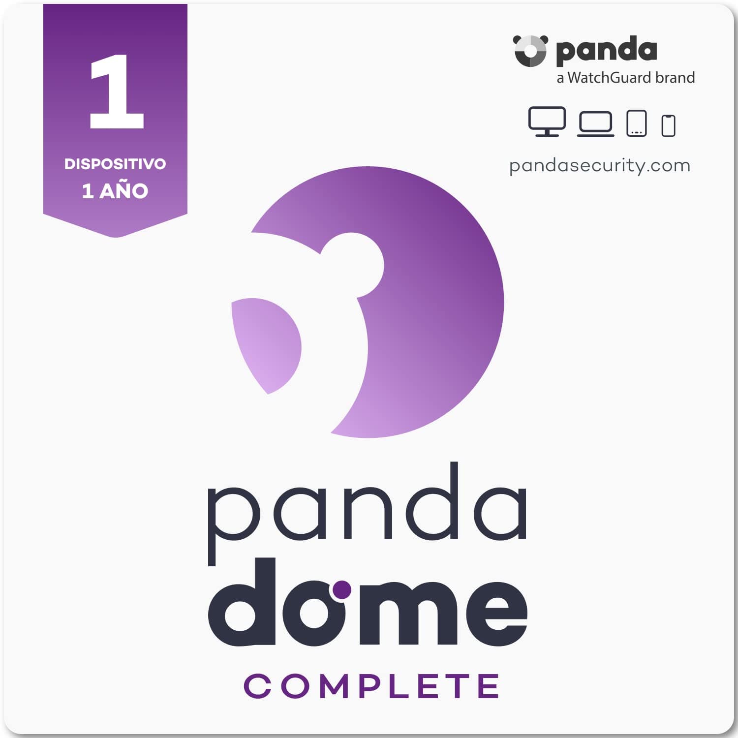 Panda Dome Complete – Antivirus Cloud y VPN, Gestor de contraseñas (1 dispositivo), Complete, 1 Dispositivo, 1 Año, Código de activación enviado por email