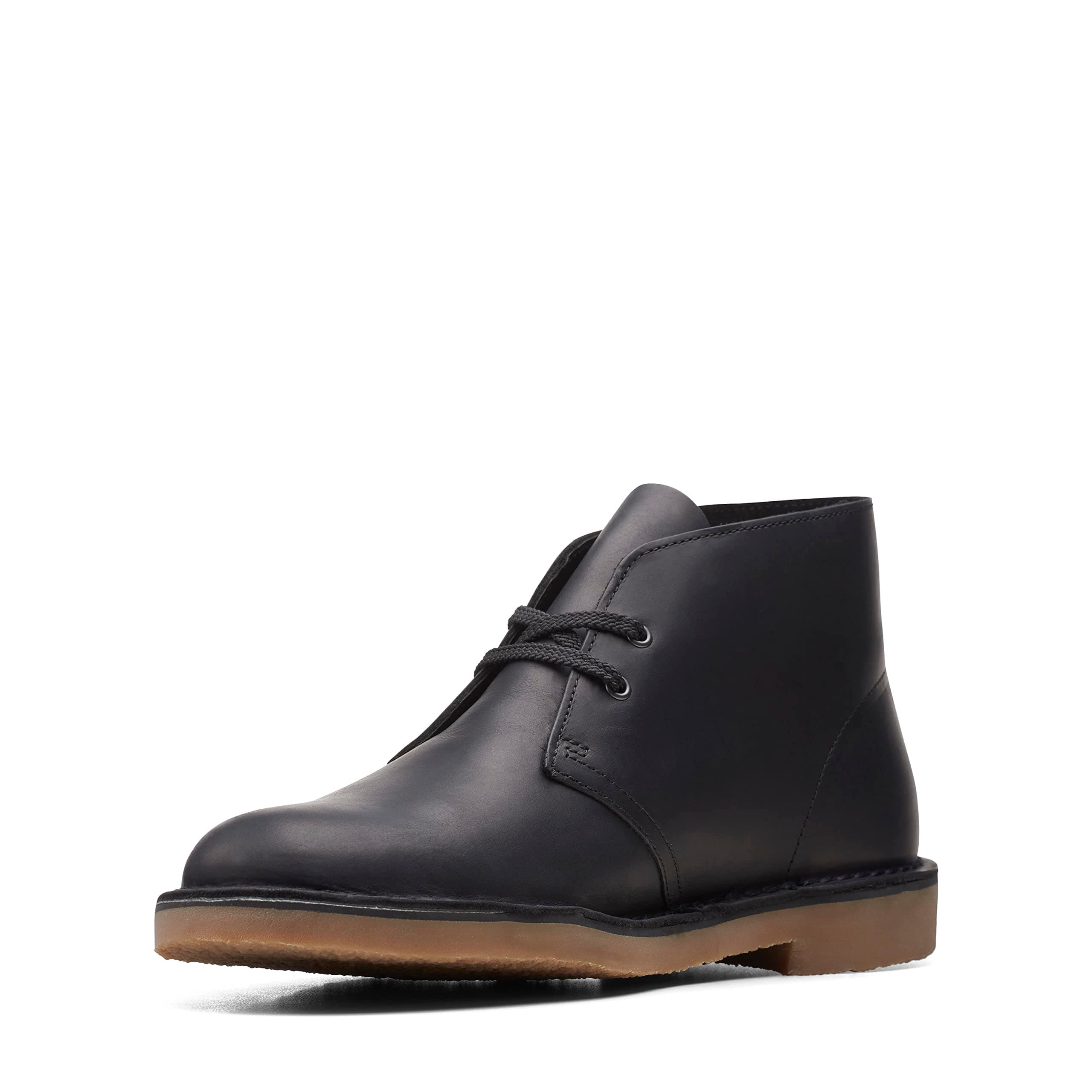 Clarks Bushacre 3, Stivali Uomo, Black Leather, 39.5 EU
