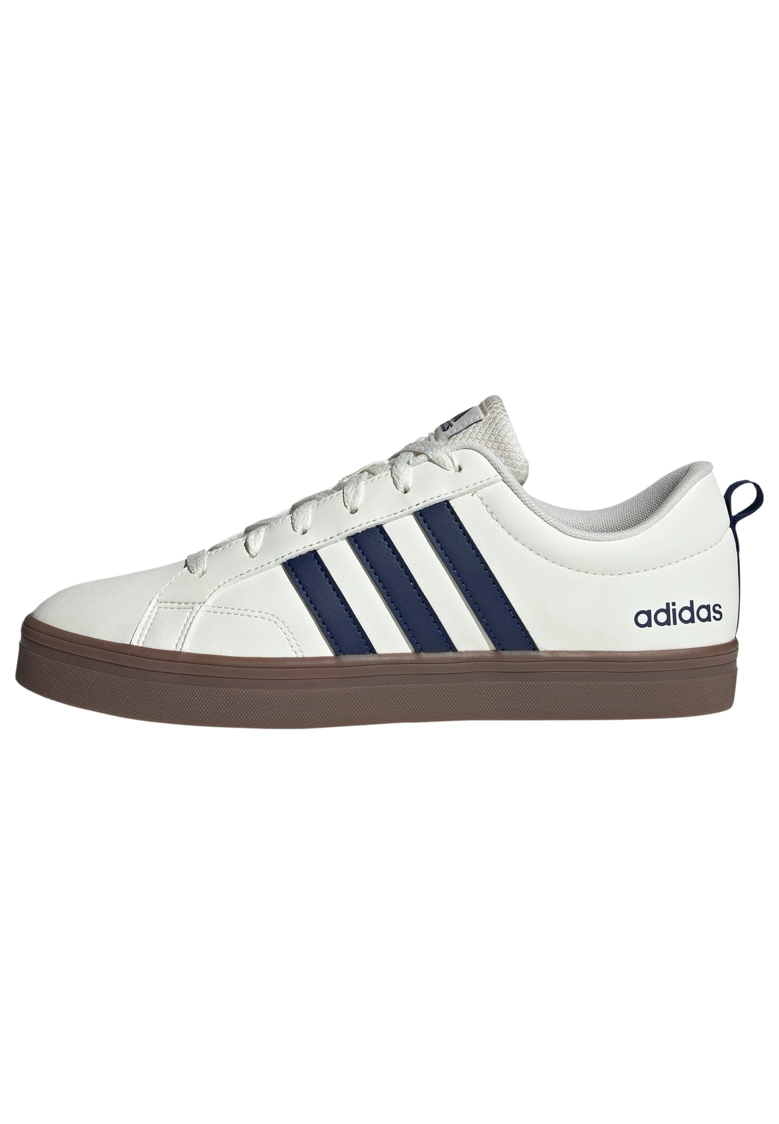 adidas VS Pace 2.0 Shoes, Zapatillas Unisex Adulto, Blanco Roto Azul Oscuro Dorado Met, 37.5 EU