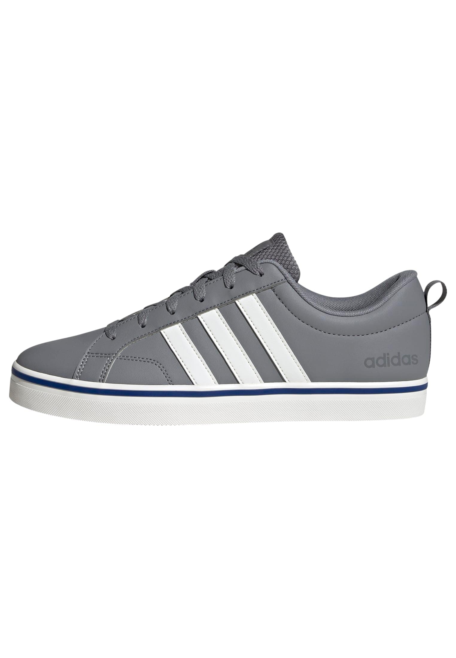 adidas VS Pace 2.0 Shoes, Zapatillas Unisex Adulto, Gray Three Core White Team Royal Blue, 44 EU