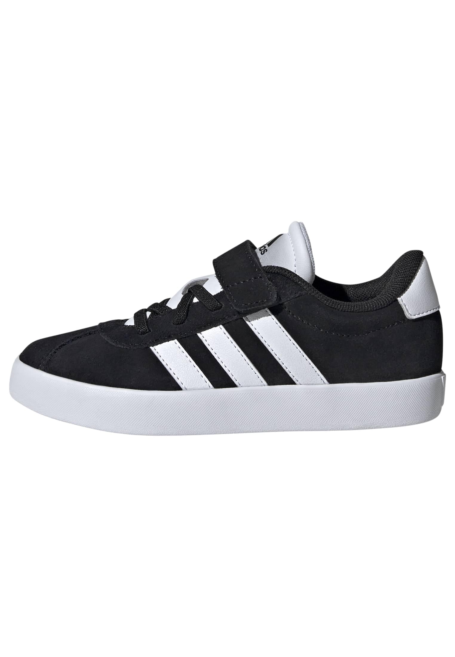 adidas Unisex - Bambini e Ragazzi VL Court 3.0 Shoes, Core Black/Cloud White/Core Black, 33 1/2 EU