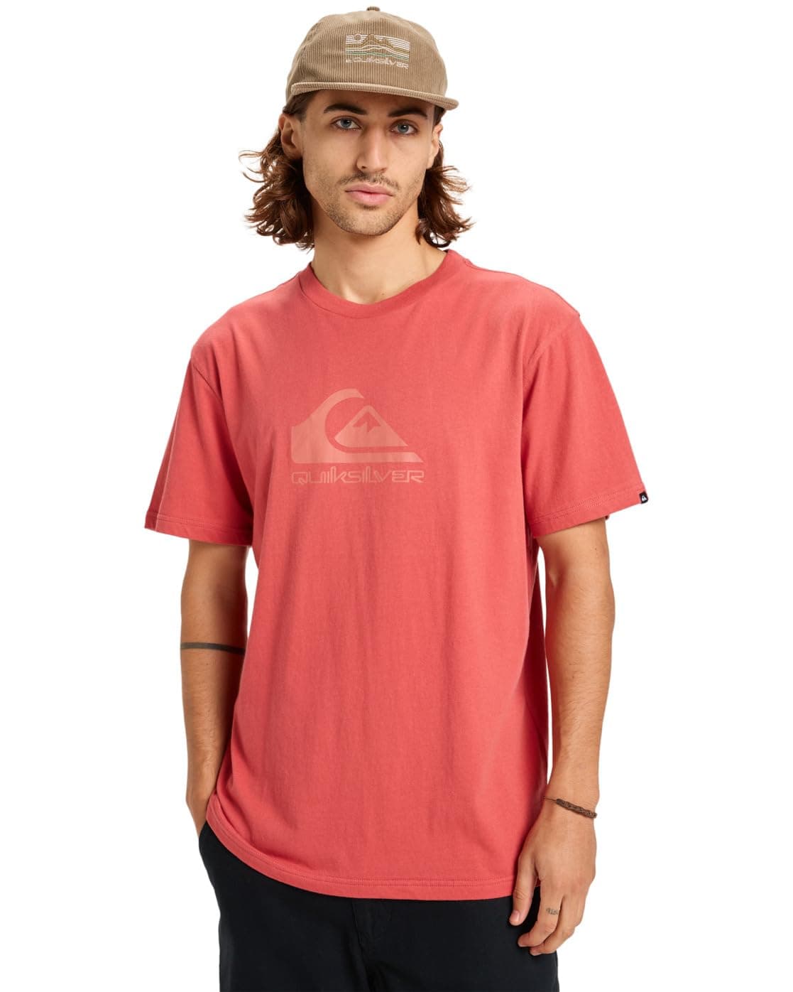 Quiksilver Ev Comp Logo SS Camiseta para Hombre (Paquete de 1)