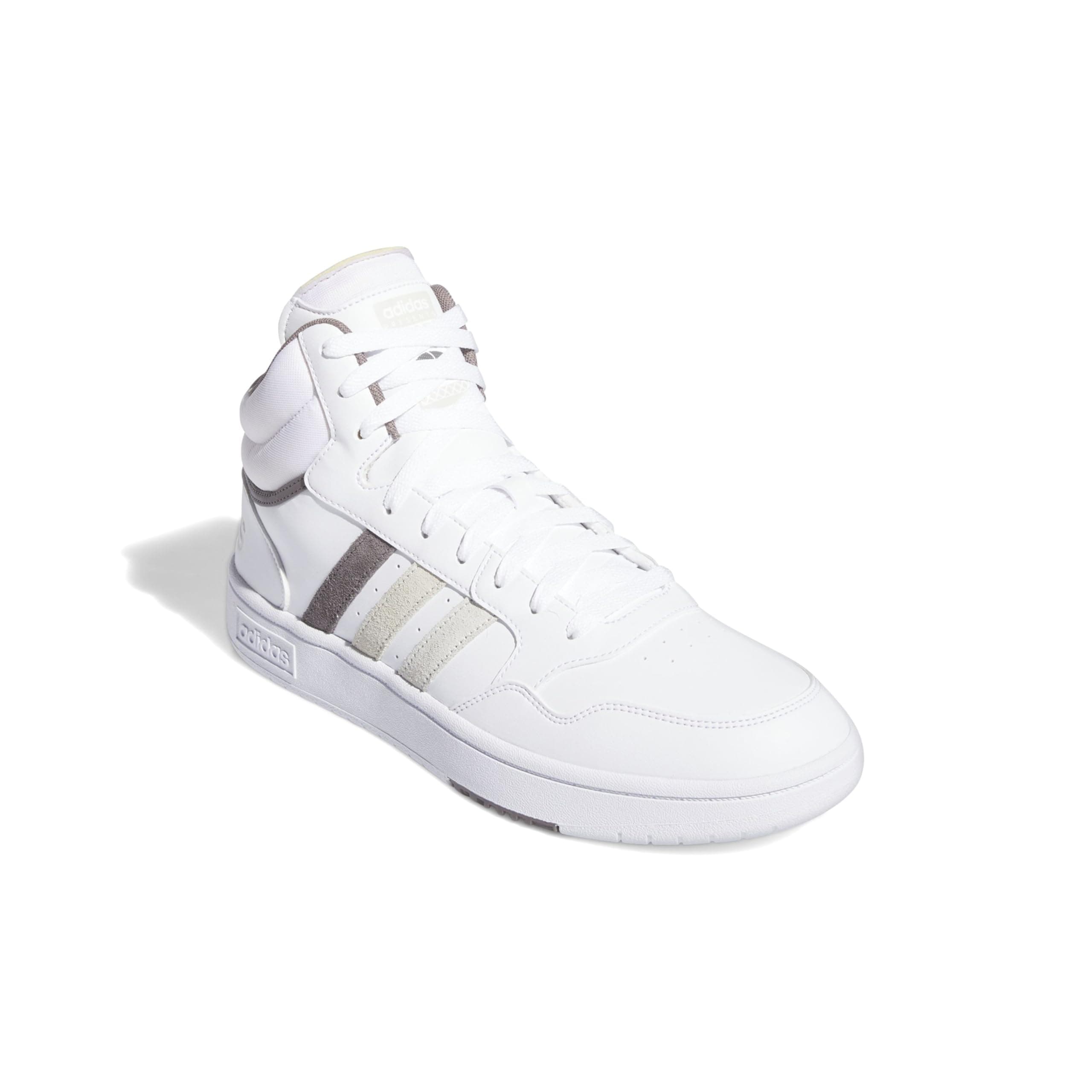 adidas Herren Hoops 3.0 Mid Classic Vintage Shoes Schuhe, Cloud White/Orbit Grey/Putty Grey, 40 EU