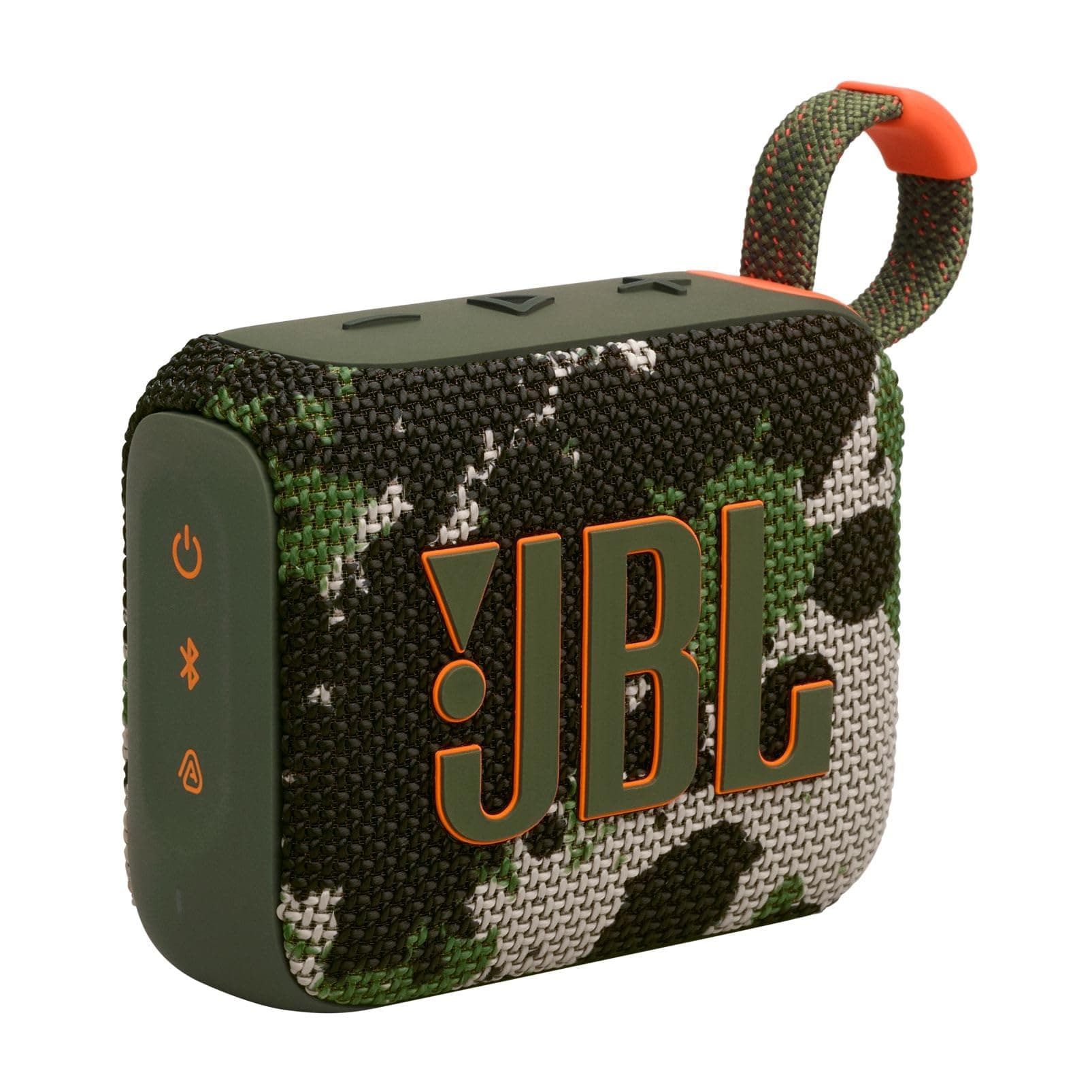 JBL GO 4 Speaker Bluetooth Portatile, Altoparlante Wireless con Design Compatto, Waterproof e Resistenza alla Polvere IP67, fino a 7 h di Autonomia, USB, Compatibile con App JBL Portable, Mimetico