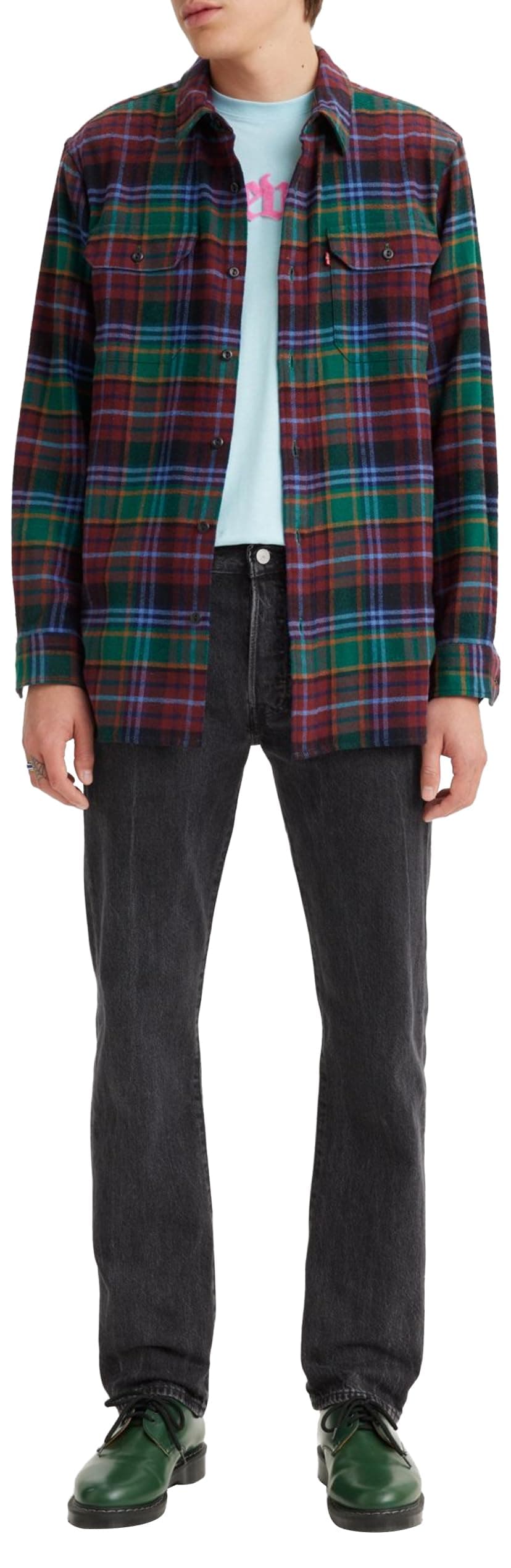 Levi's Herren 501 Original Fit Jeans Jeans, Crash Courses, 36W / 34L