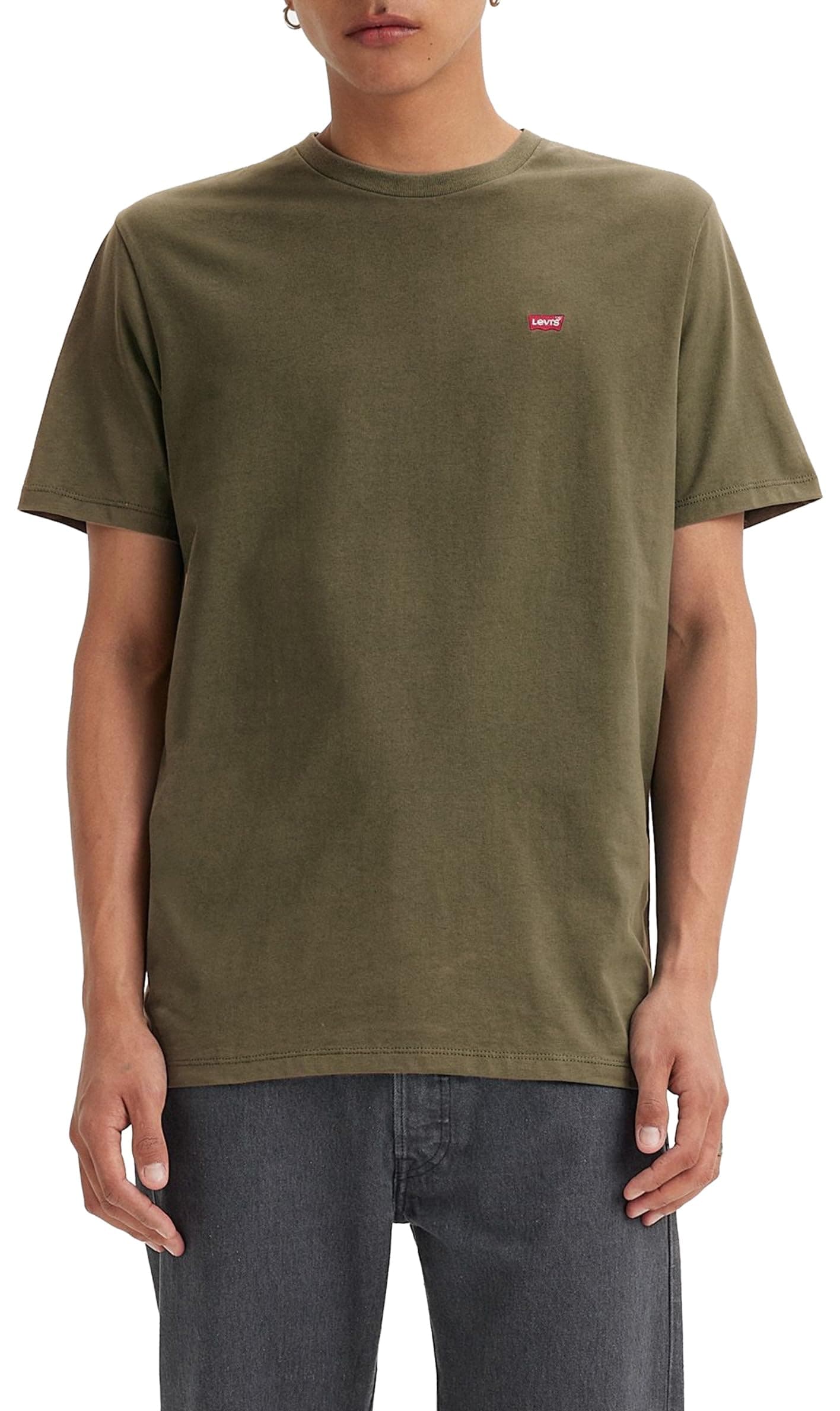 Levi's Ss Original Housemark Tee T-Shirt Homme, Olive Night, M