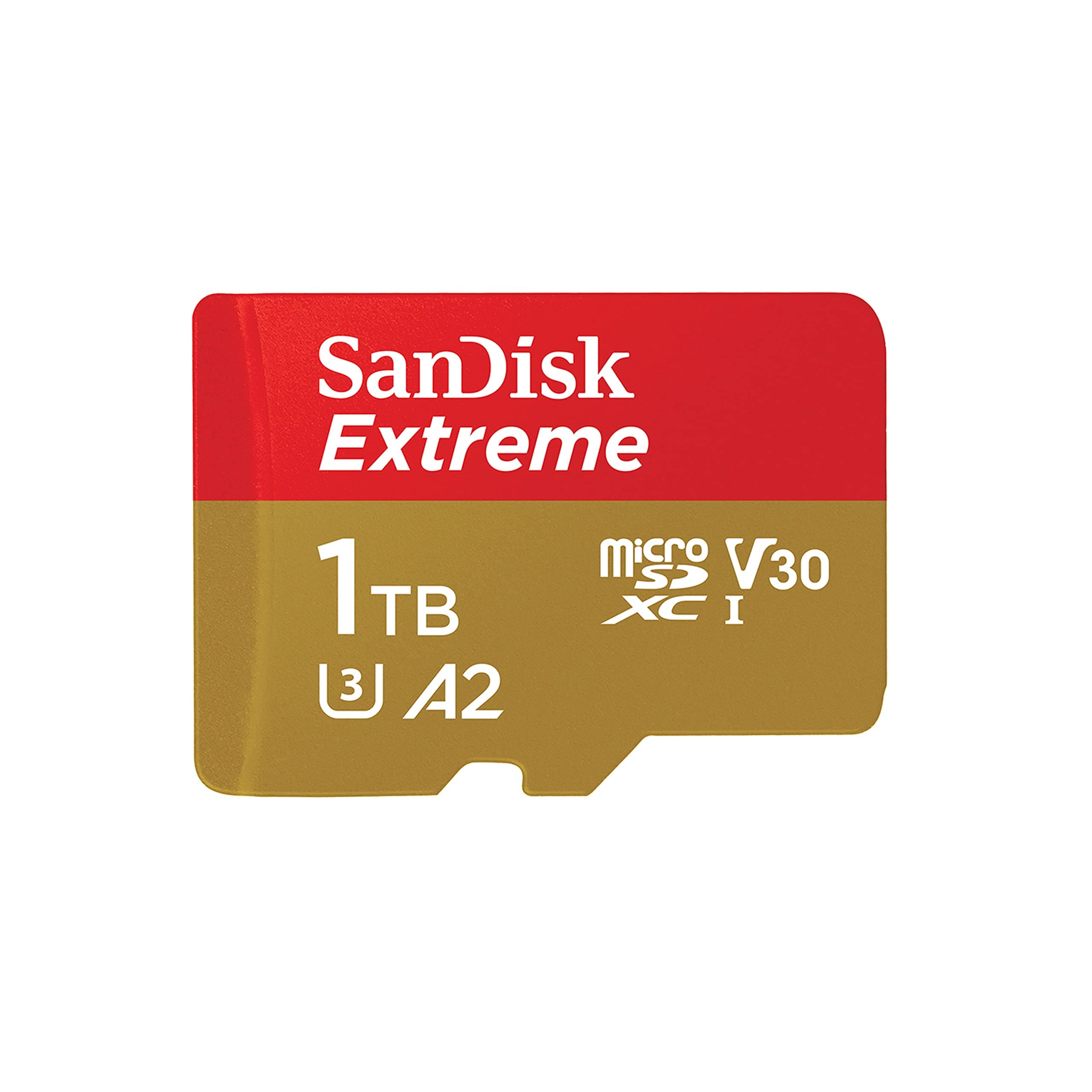 SanDisk Extreme microSDXC UHS-I Speicherkarte 1 TB + Adapter (Für Smartphones, Actionkameras und Drohnen, A2, C10, V30, U3, 190 MB/s Übertragung, RescuePRO Deluxe)