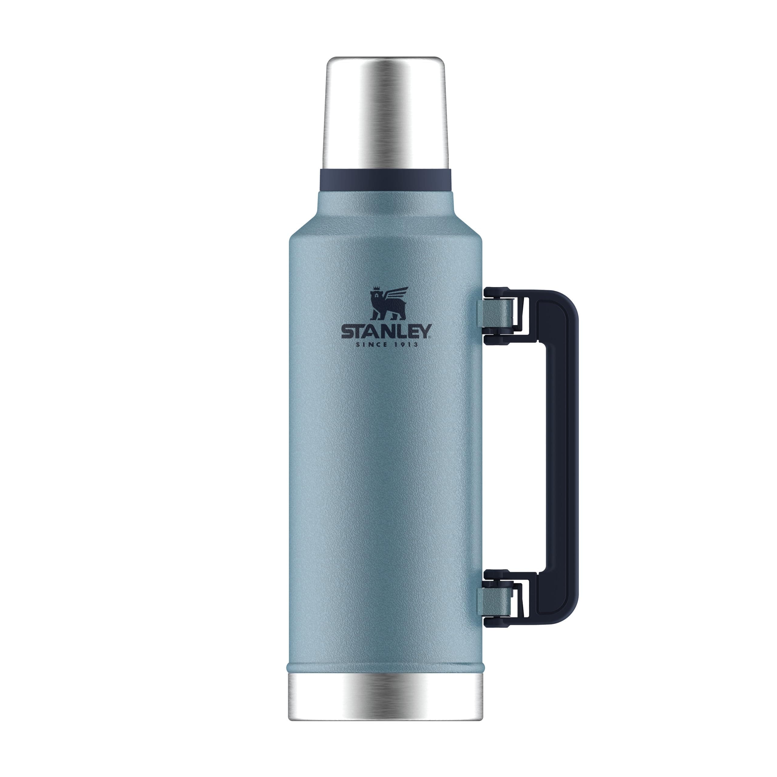 STANLEY Classic Legendary Thermosflasche 1.9L - Thermos Hält 45 Stunden Heiß oder Kalt - Edelstahl Thermoskanne - BPA-Frei - Spülmaschinenfest - Hammertone Lake
