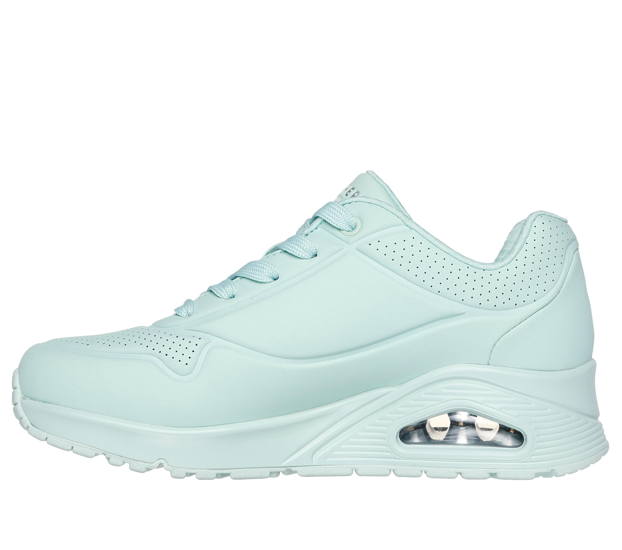 Skechers Uno Stand On Air, Scarpe da ginnastica Donna, Verde, 38.5 EU