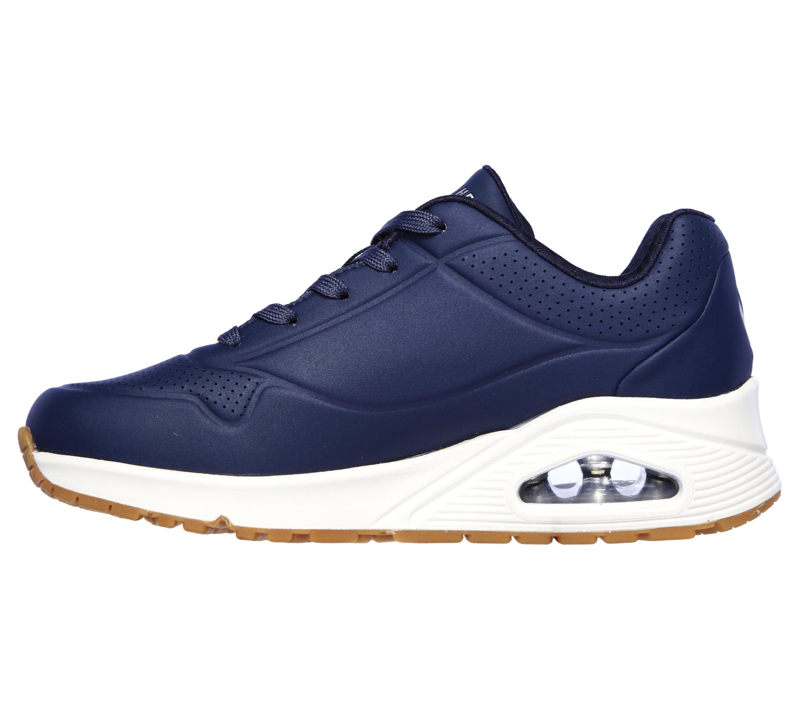 Skechers Uno Stand On Air, Scarpe da ginnastica Donna, Navy Durabuck Mesh, 37.5 EU