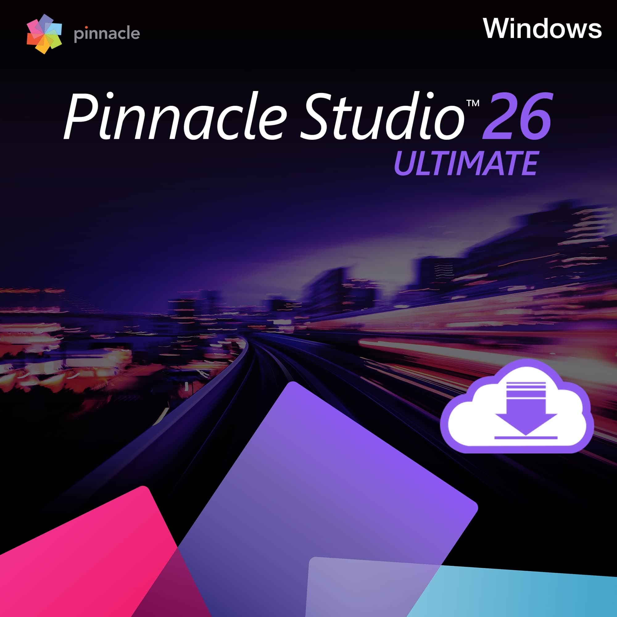 Corel Pinnacle Studio 26 Ultimate, Software di video editing, Download digitale