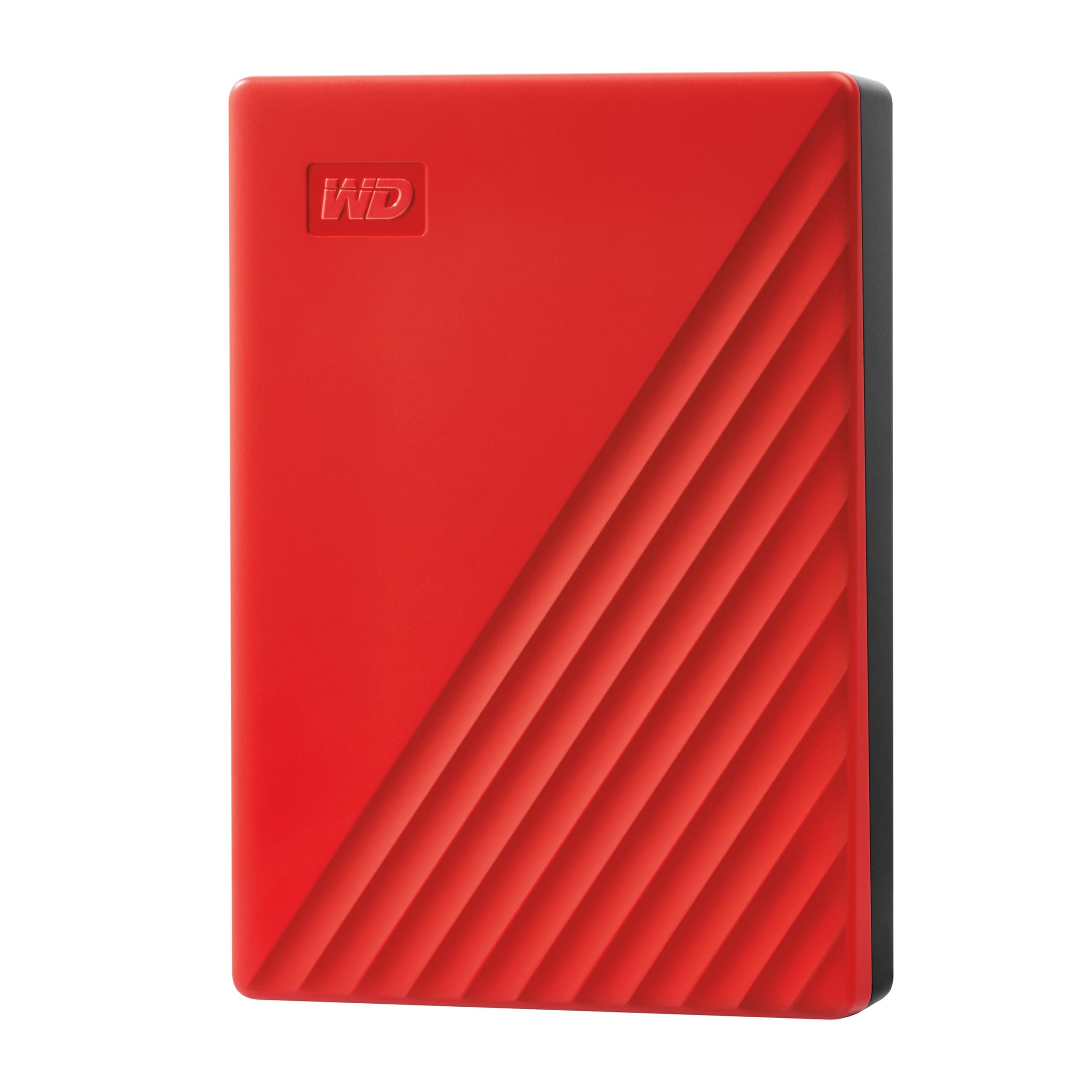 WD 6TB My Passport Disco Duro Externo Portátil, USB 3.2 Gen 1/USB 3.0, Copia de seguridad y protección con contraseña, Formateado para Windows, ChromeOS y MacOS, Rojo