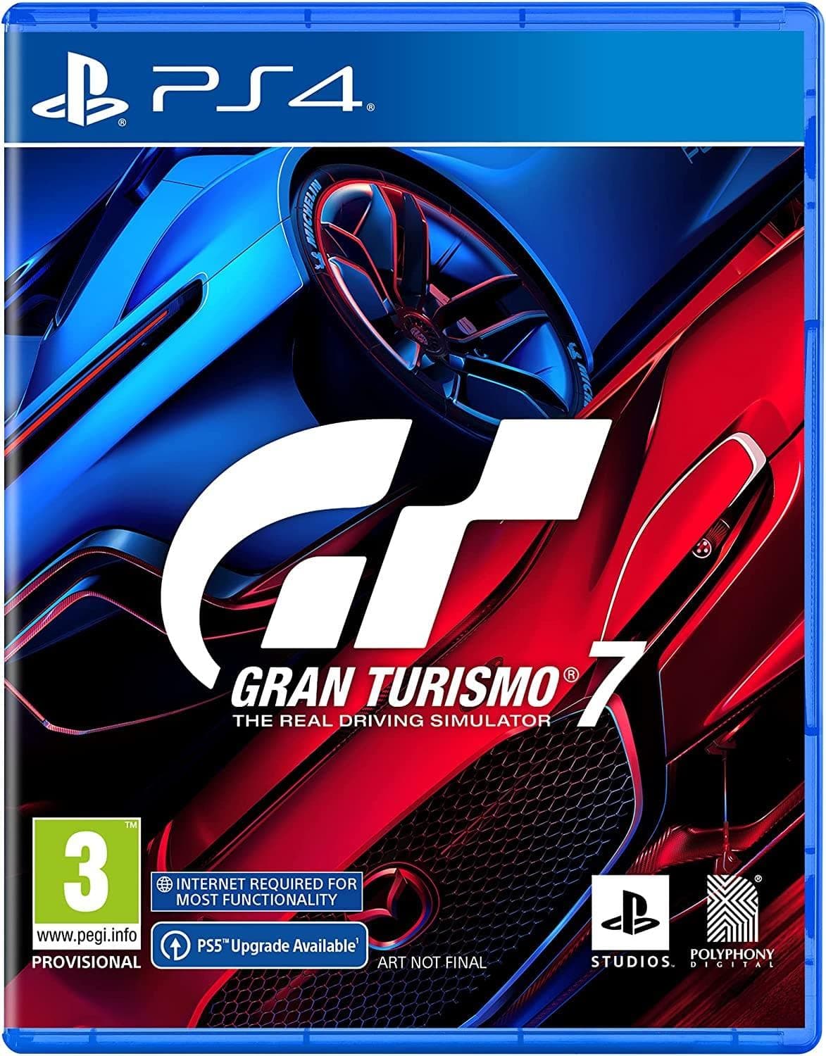 Sony, Gran Turismo 7 PS4, Jeu de Course, Édition Standard, Version Physique avec CD, En Français, 1 Joueur et Multijoueurs, PEGI 3, Pour PlayStation 4
