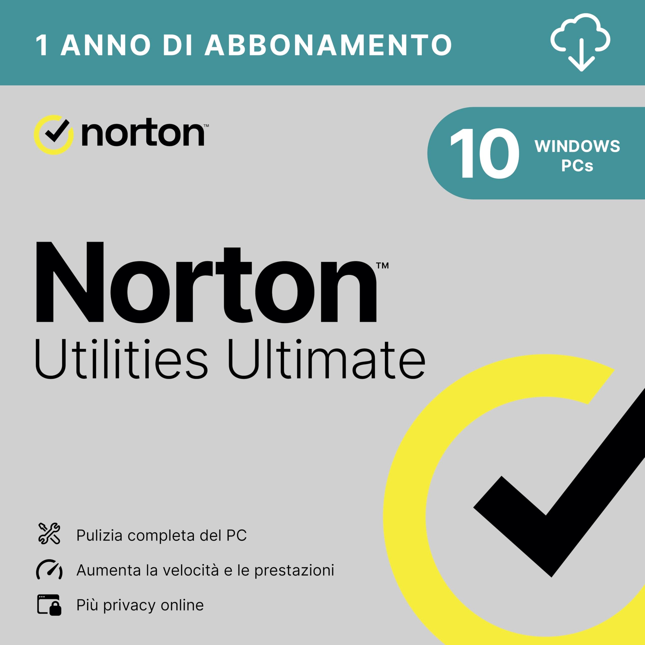 Norton Utilities Ultimate 2026|10 PC| 12 mesi