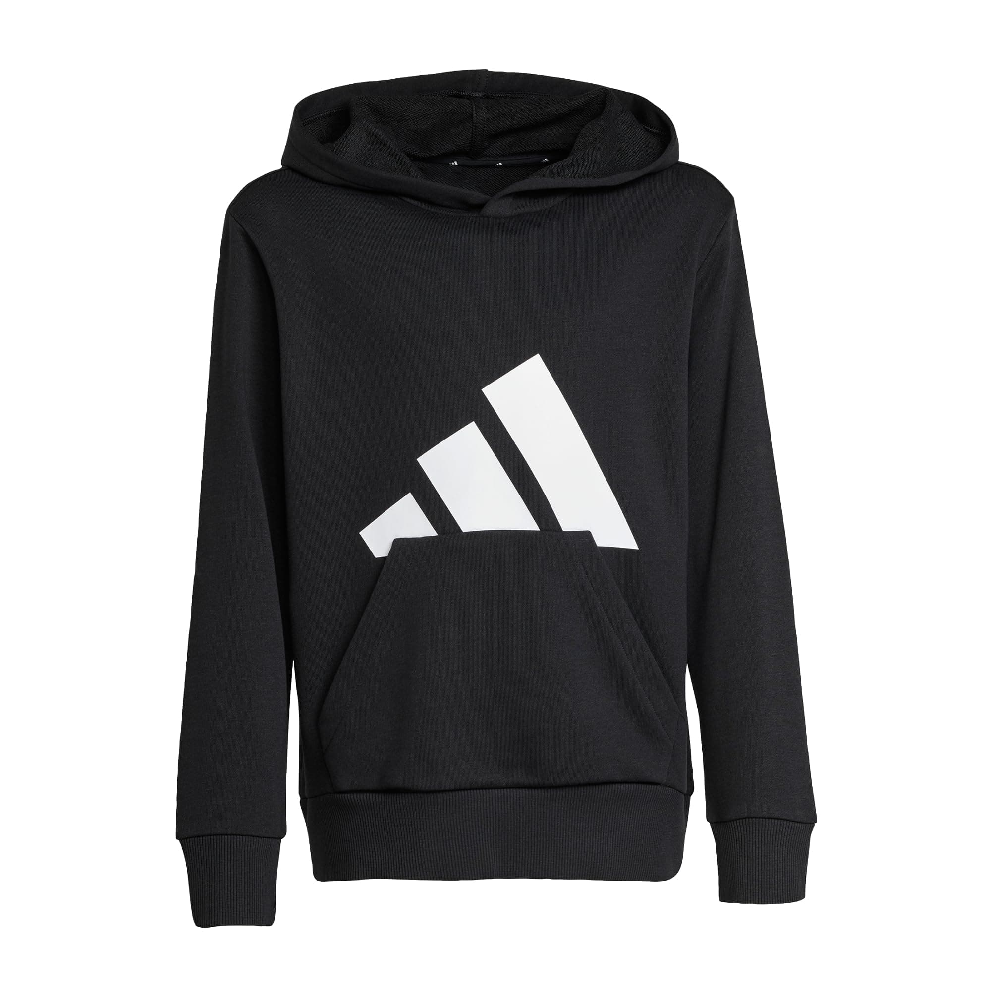 adidas Unisex - Bambini ESSENTIALS BIG LOGO HOODIE, Multicolore (Black/White), 9-10 anni