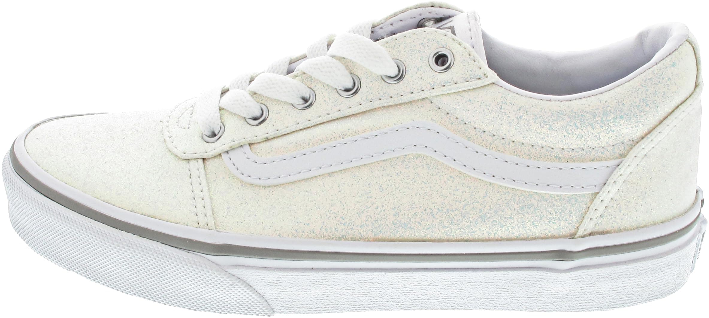 Vans Ward, Zapatillas Unisex niños, Spring Glitter White, 18 EU