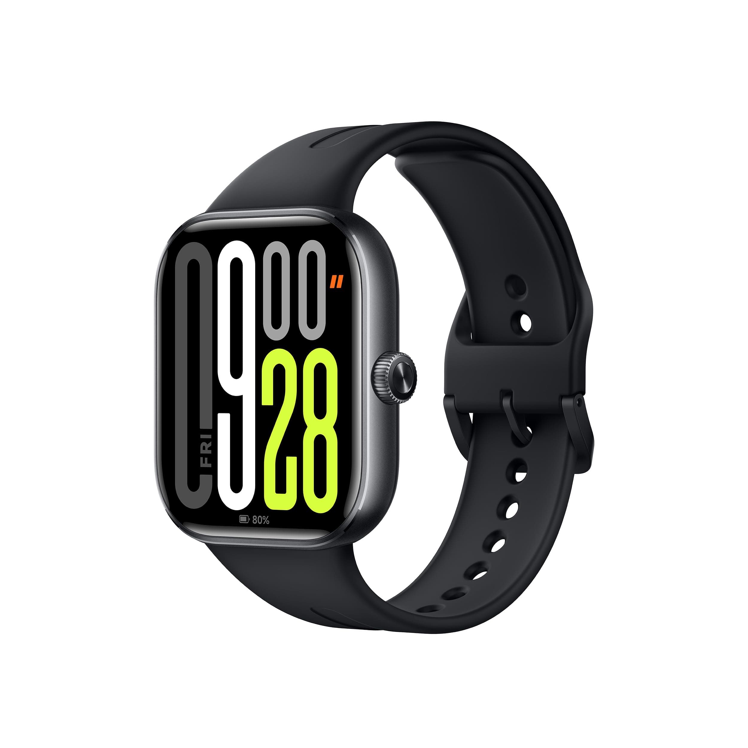 XIAOMI Redmi Watch 5, Smartwatch con display AMOLED 2.07", Chiamate Bluetooth, Autonomia 24 giorni, Resistenza Acqua 5 ATM, Monitoraggio Frequenza Cardiaca e SpO2, Sistema GNSS integrato, Nero