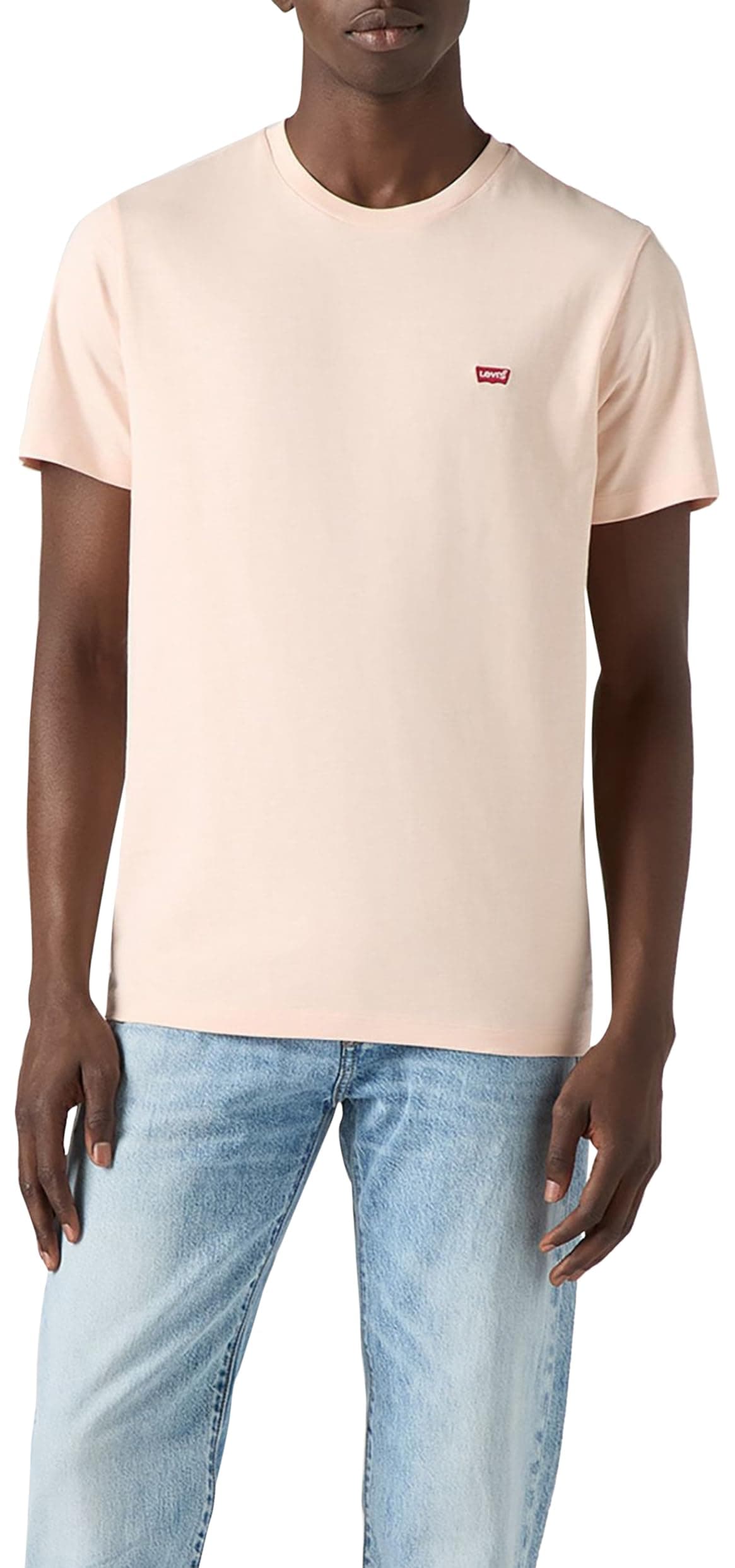 Levi's SS Original Housemark Tee T-Shirt Homme, Pale Dogwood, S