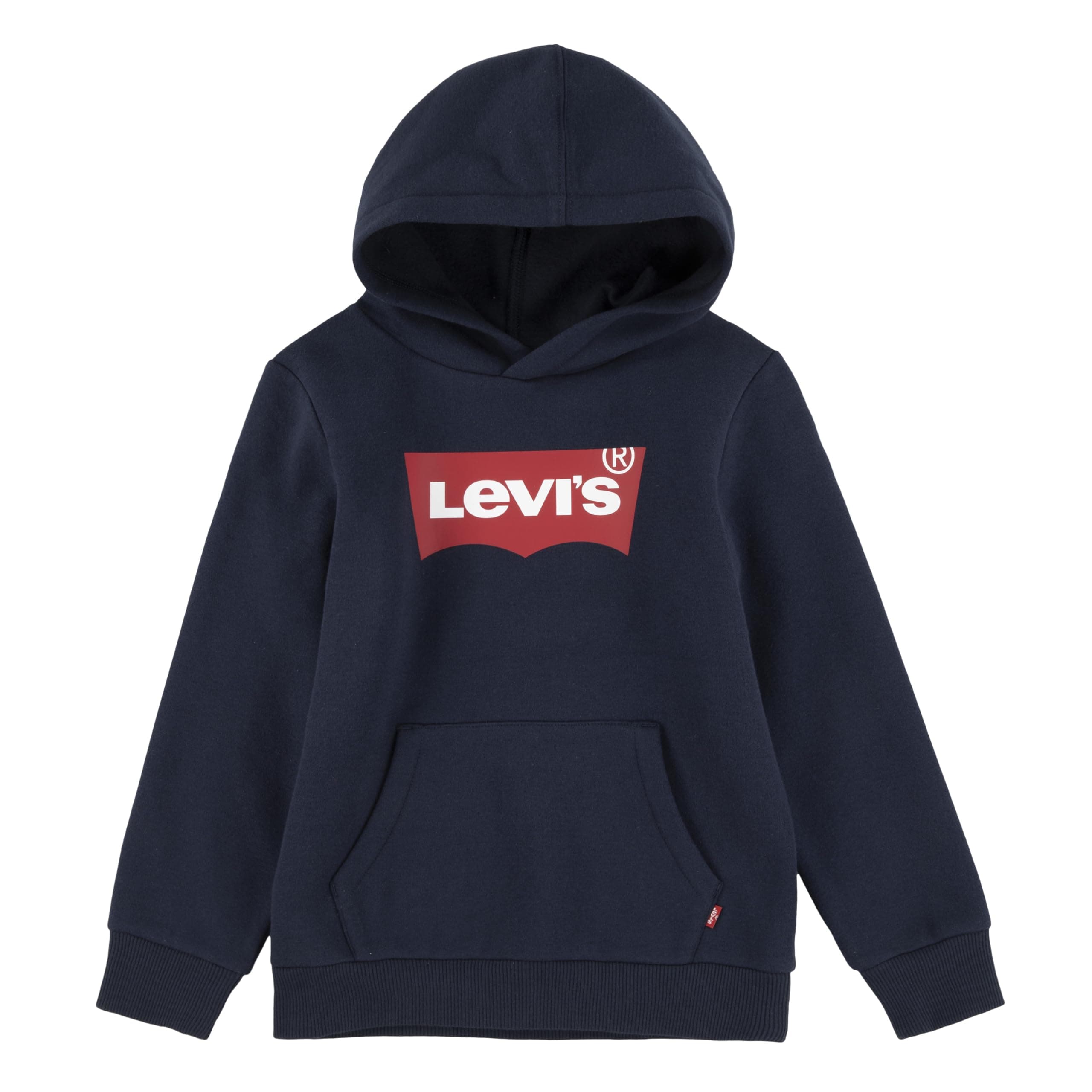 Levi's Lvb Batwing Screenprint Hoodie, Felpa con Cappuccio Bambini e ragazzi, Blu (Dress Blues), 10 anni