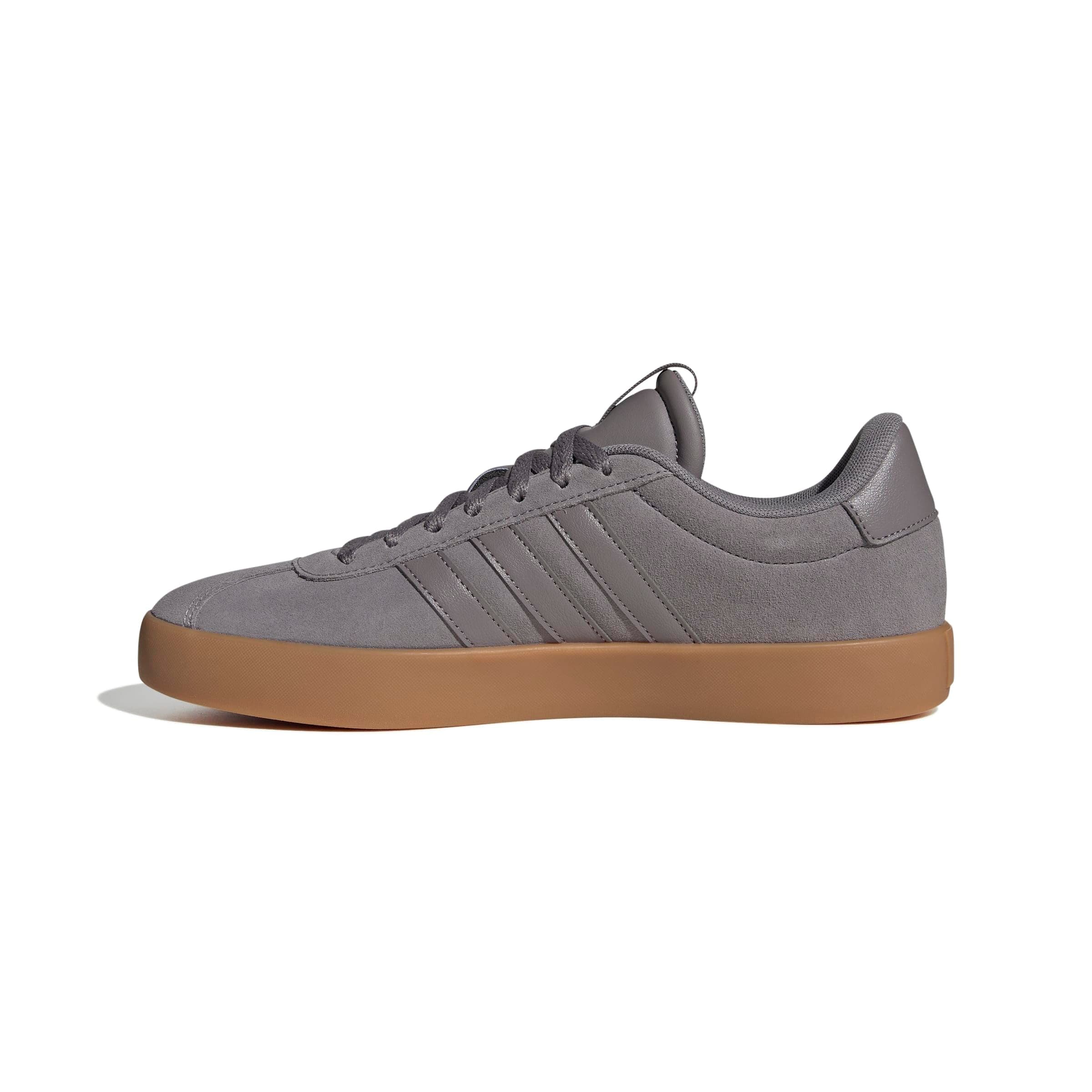 adidas VL Court 3.0 Shoes, Sneaker Uomo, Taupe Oxide Taupe Oxide Gold Met, 36 2/3 EU