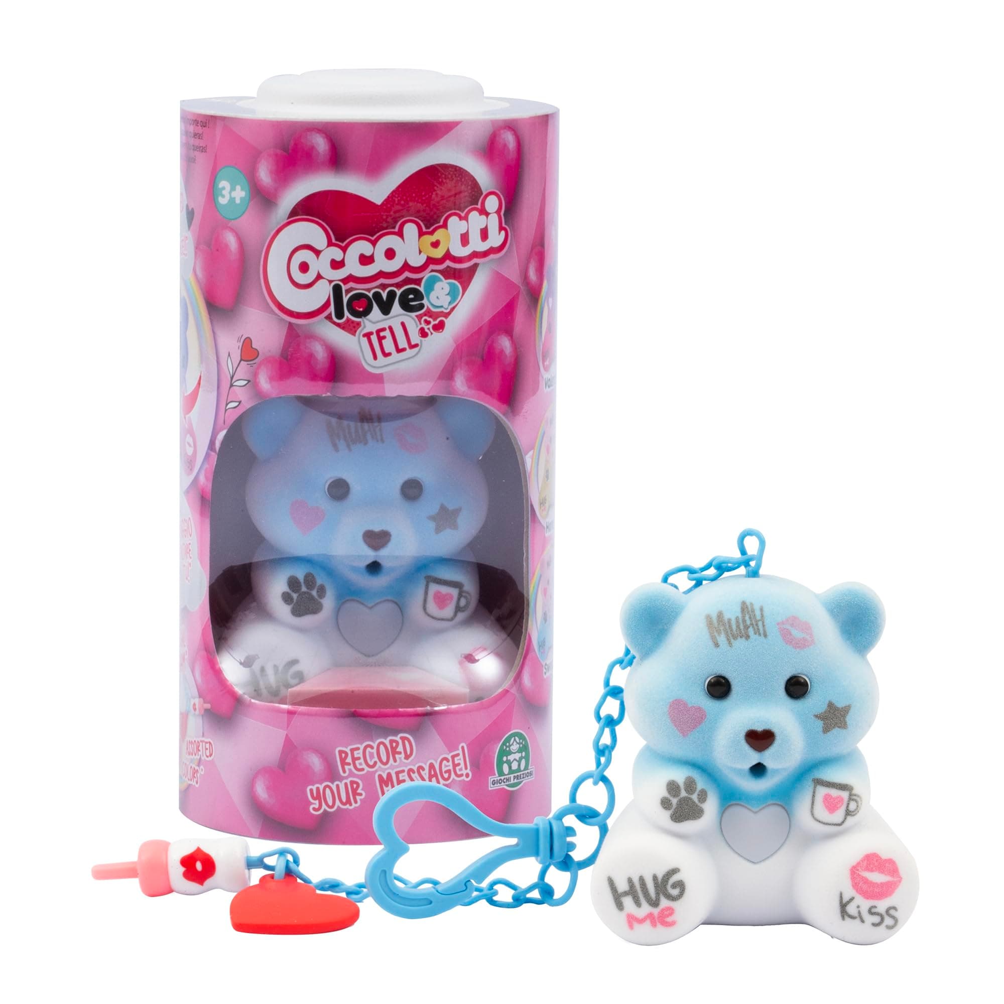Coccolotti Love & Tell Sky Orsetto interattivo, Colore Bicolore, 7 cm, CCL15400
