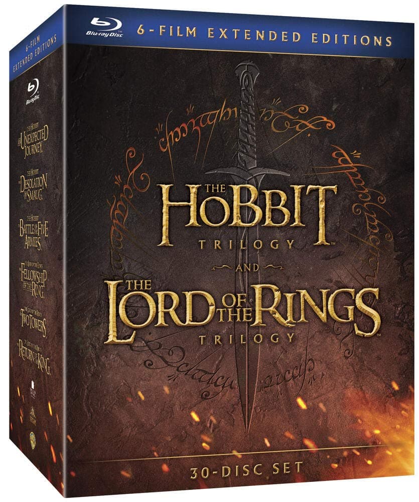 Le Hobbit + Le Seigneur des Anneaux - Trilogies Versions Longues [Blu-ray]