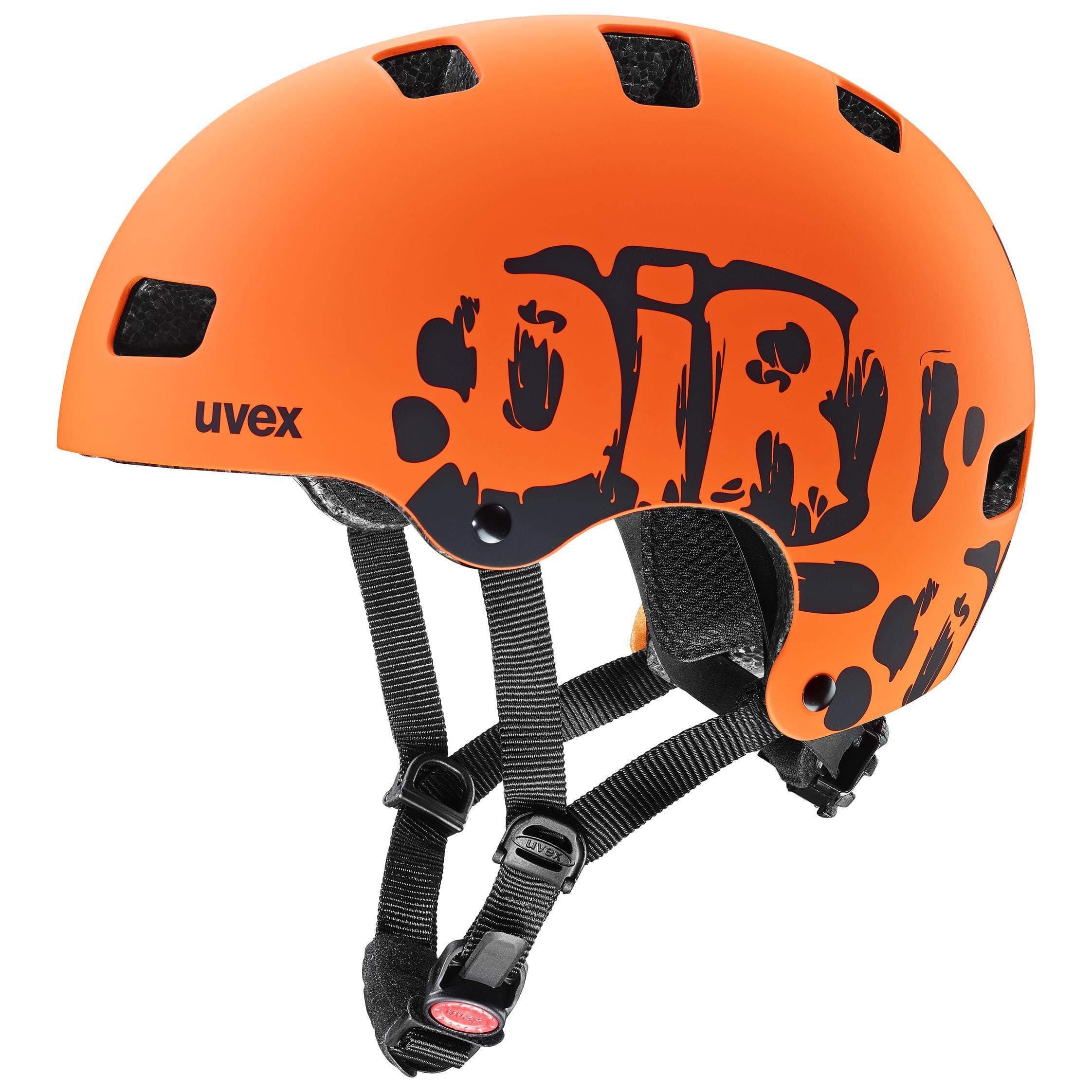 uvex kid 3 cc - robuster Fahrradhelm für Kinder- individuelle Größenanpassung - optimierte Belüftung - orange matt - 51-55 cm