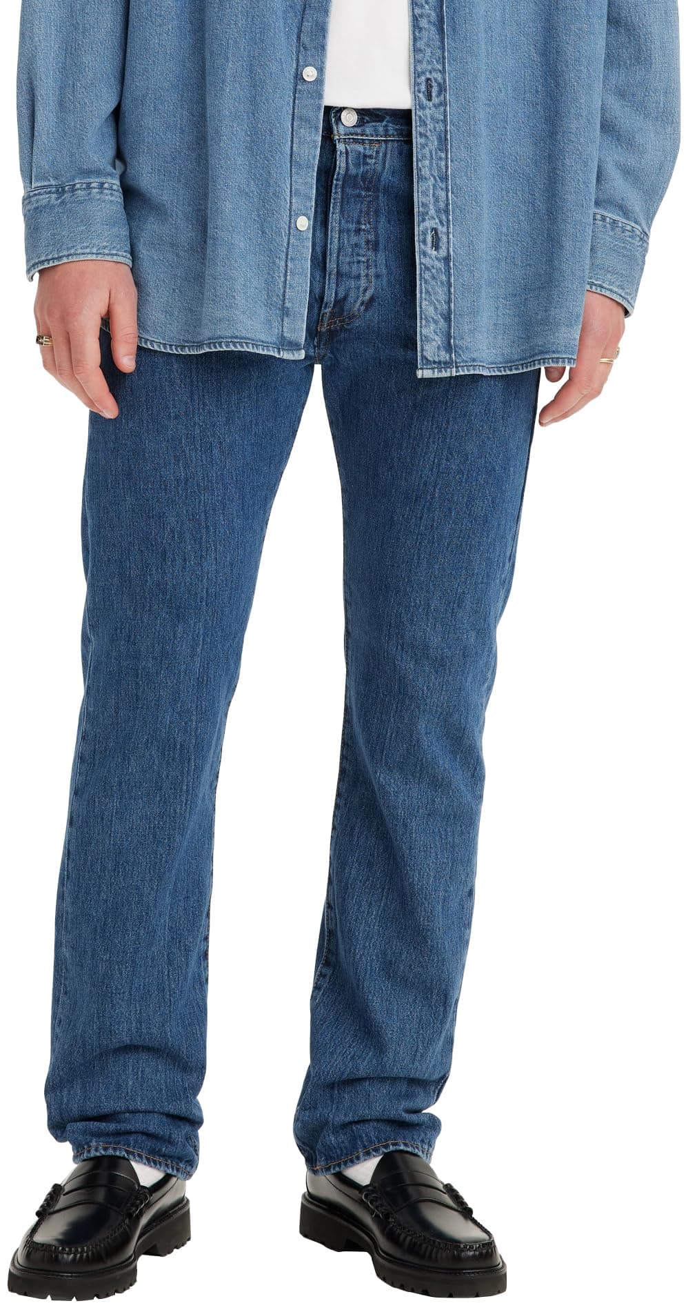 Levi's 501 Original Fit Jeans Homme, Stonewash, 36W / 30L