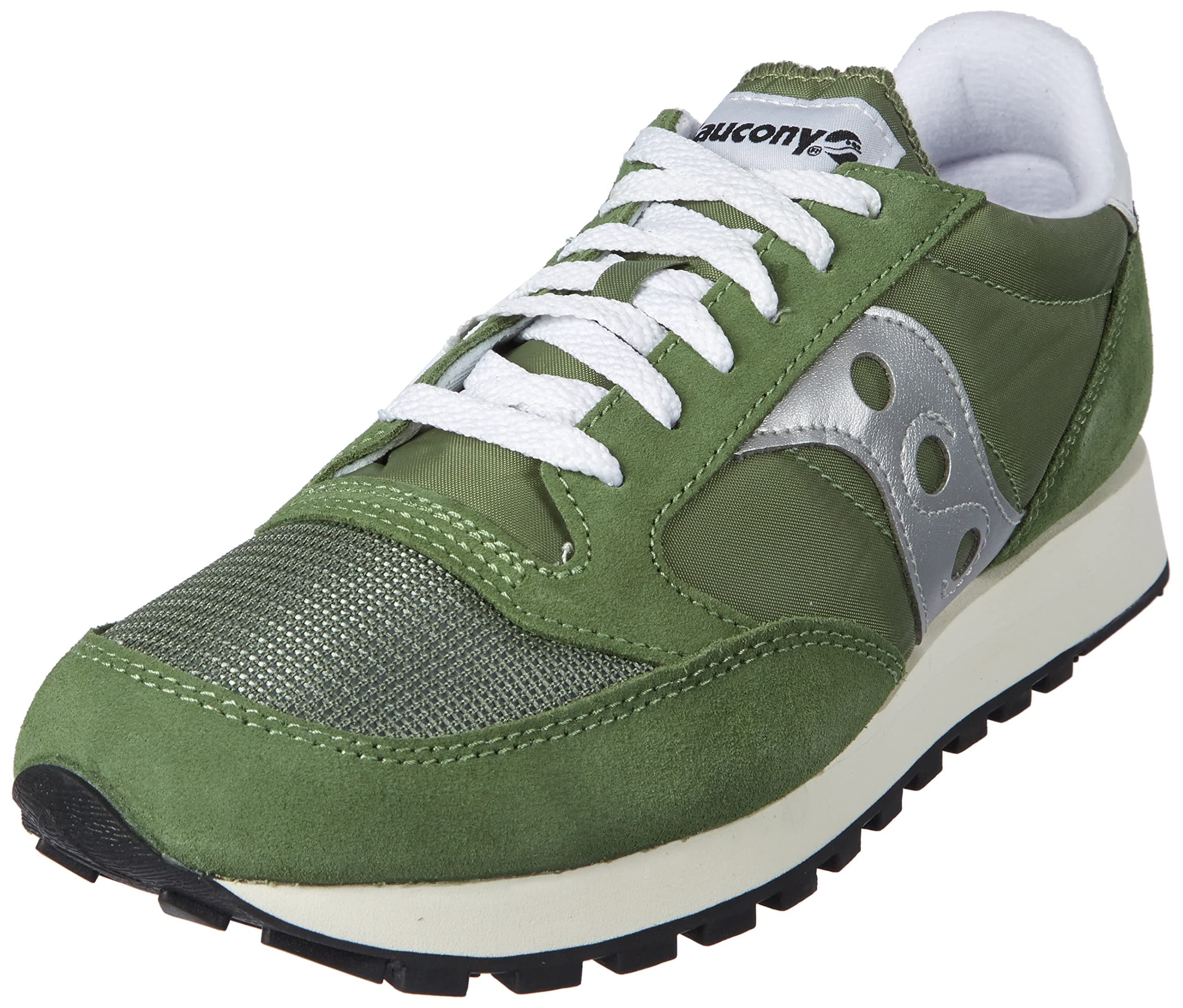 Saucony Jazz Original Vintage, Sneaker Uomo, Green Silver, 42 EU