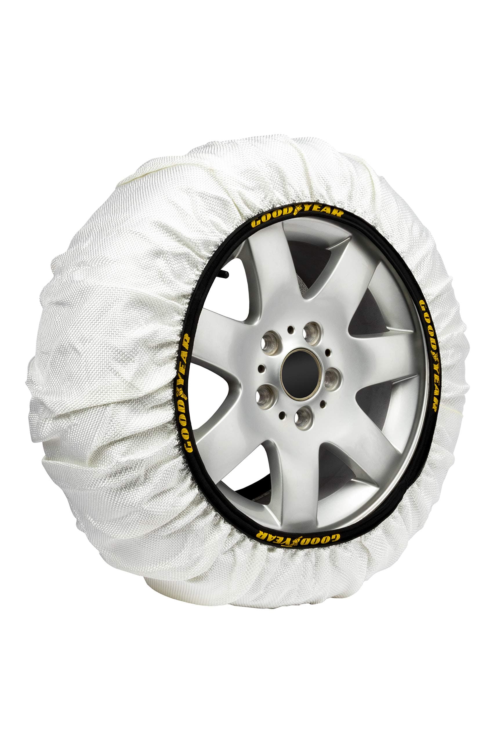 Goodyear Set di 2 Catene da Neve in Tessuto per Auto Snow & Road Taglia XL