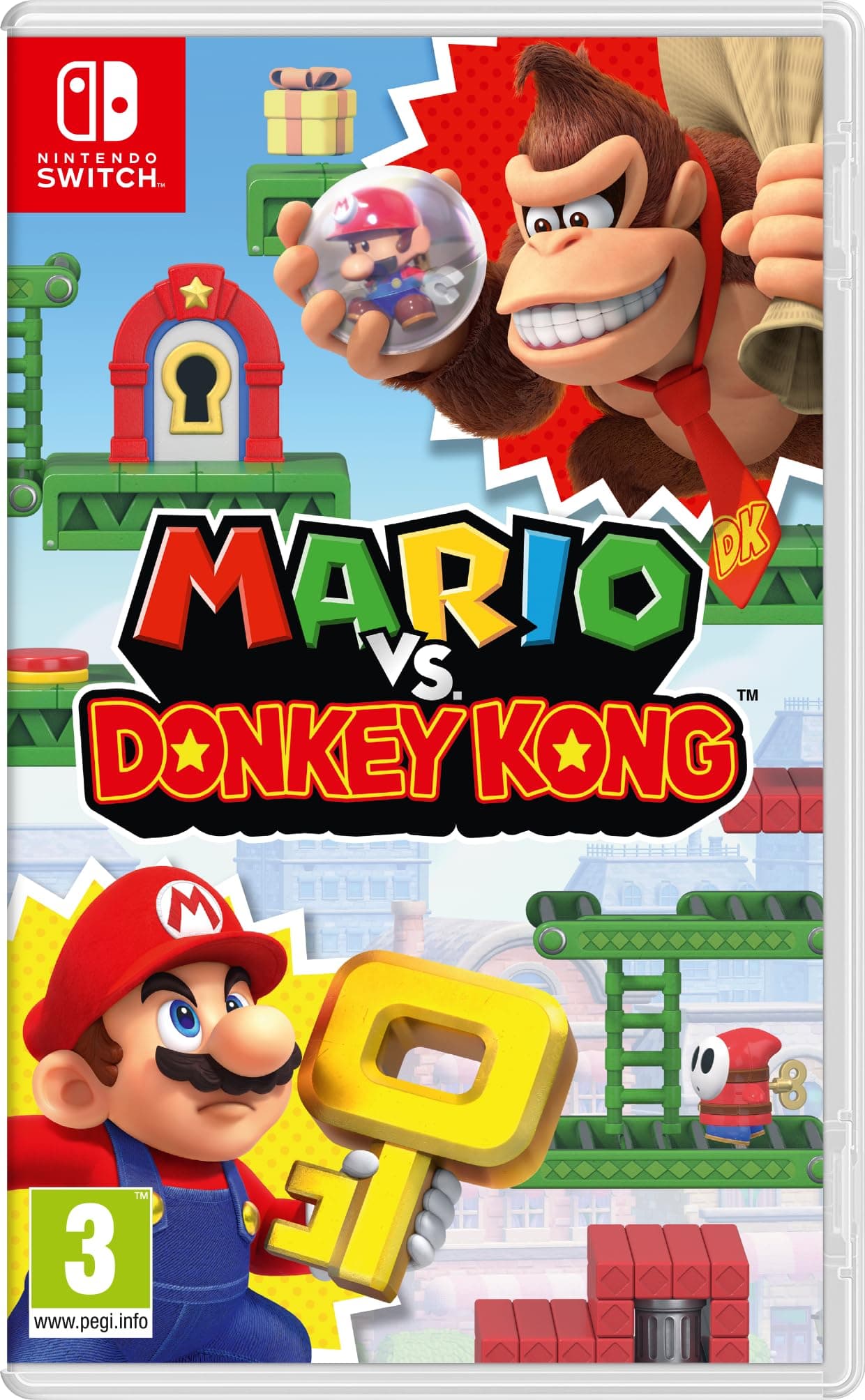 Mario vs. Donkey Kong-Videogioco Nintendo - Ed. Italiana - Versione su scheda