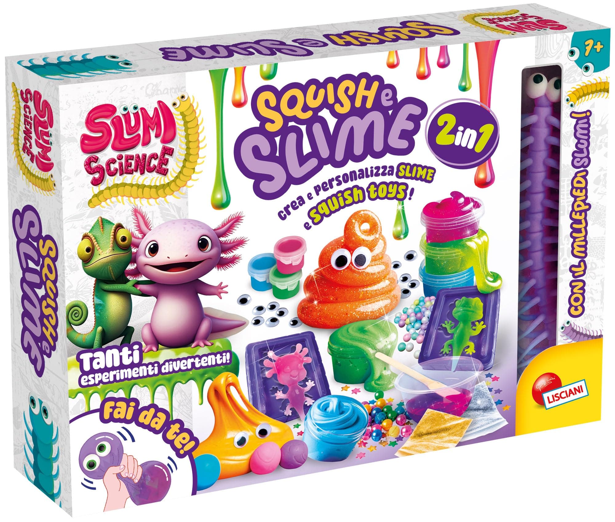 Lisciani Giochi - Slumi Science Squish e slime, 110360