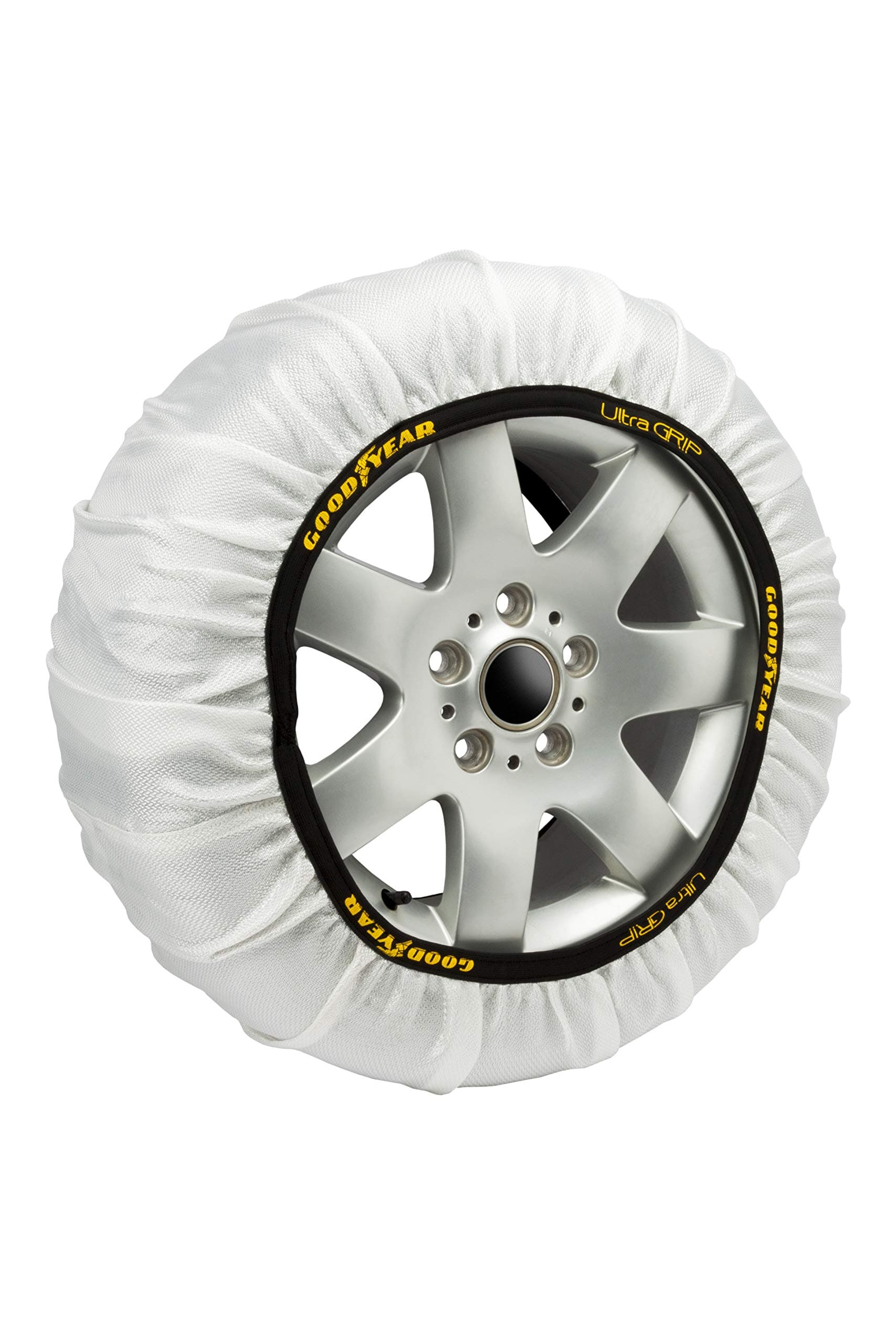 Goodyear Set di 2 Catene da Neve in Tessuto per Auto Ultra GRIP Taglia L