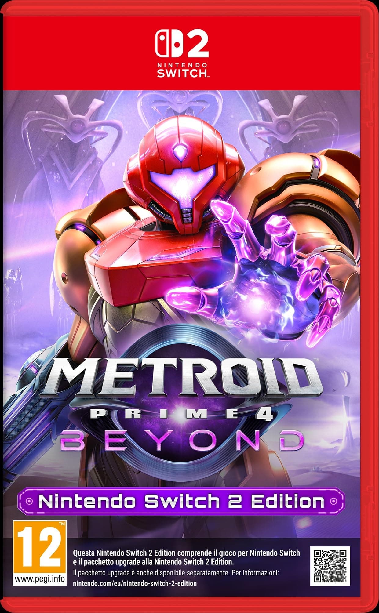 Metroid Prime 4: Beyond-Nintendo Switch 2 Edition - Ed. Italiana - Versione su scheda