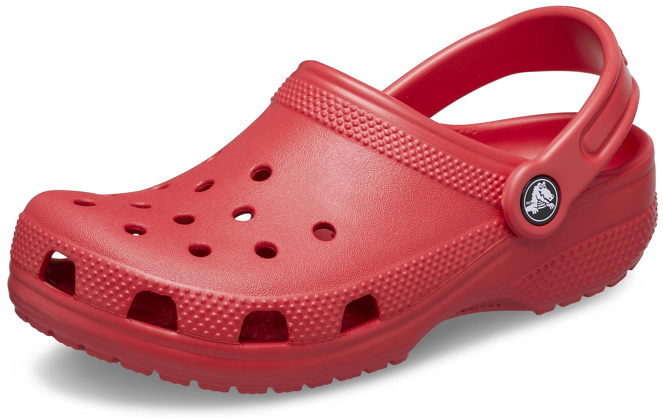 Crocs Unisexe Enfant Classic Clog K Sabots, Varsity Red, 33/34 EU