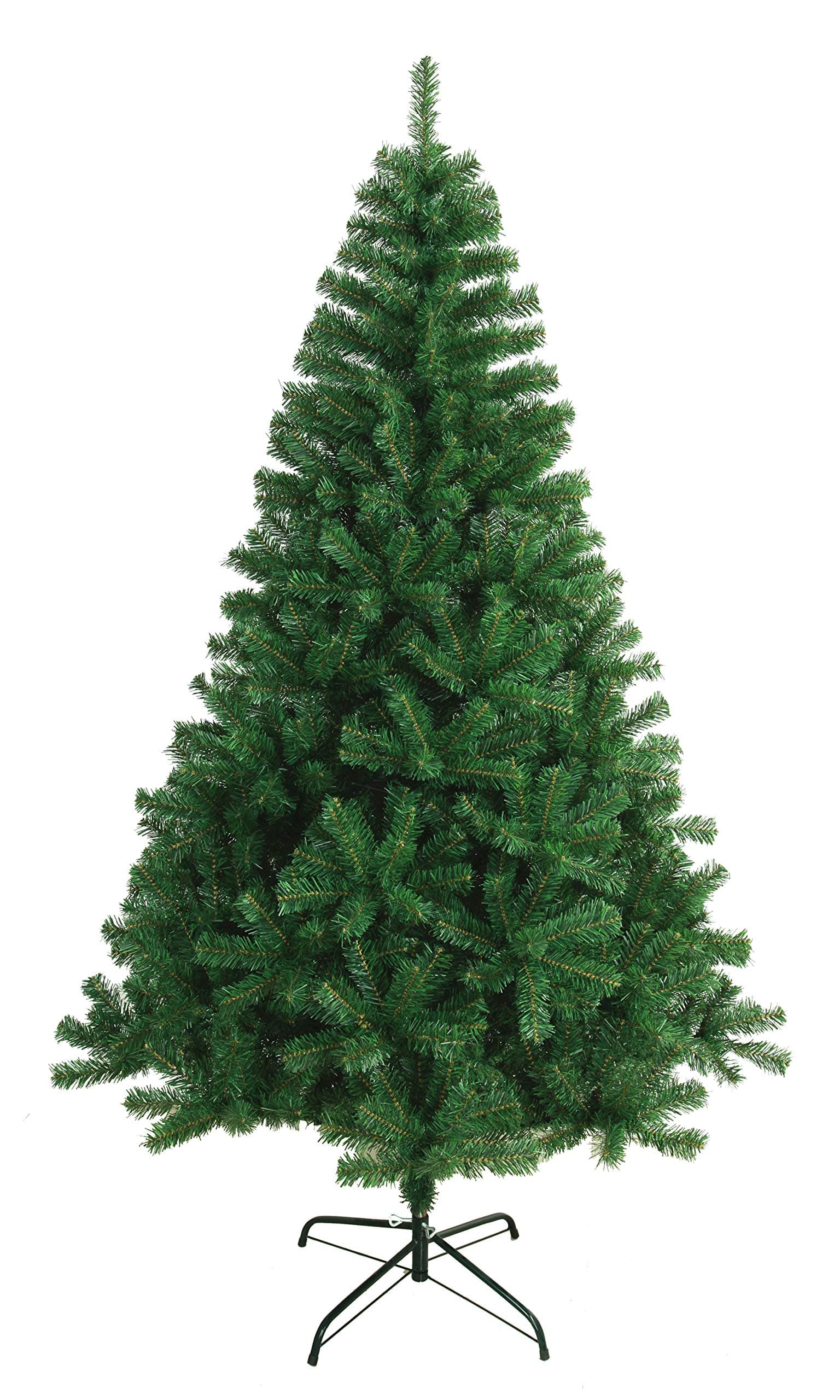 SOLAGUA Árbol de Navidad Artificial Extra Relleno, Arboles con Hojas de Espumillón 150cm a 300cm de Primera Calidad, Súper Natural C/Soporte Metálico.(Verde, 180cm 617Tips)