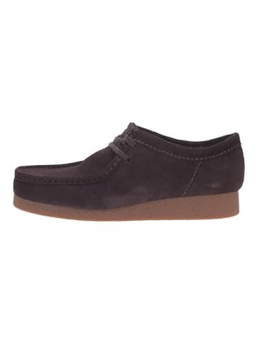 Clarks Homme WallabeeEVO, Dark Brown Suede, 46 EU