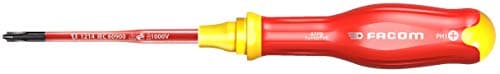 Facom ATPB1X100TVE TOURNEVIS PROTWIST® BORNEO® SLIM isolé 1000V pour vis cruciformes PHILLIPS®