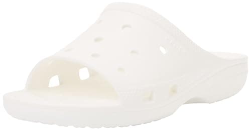 Crocs Saturday Slide W à enfiler pour femme, blanc, pointure 39, blanc, 38/39 EU