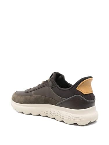 Geox Zapatillas Deportivas para Hombre U Spherca Plus A, Militar/café, 47 EU, Café Militar, 47 EU