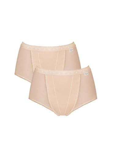 Sloggi Control Maxi 2p, Slip para Mujer, Beige (Skin), 42